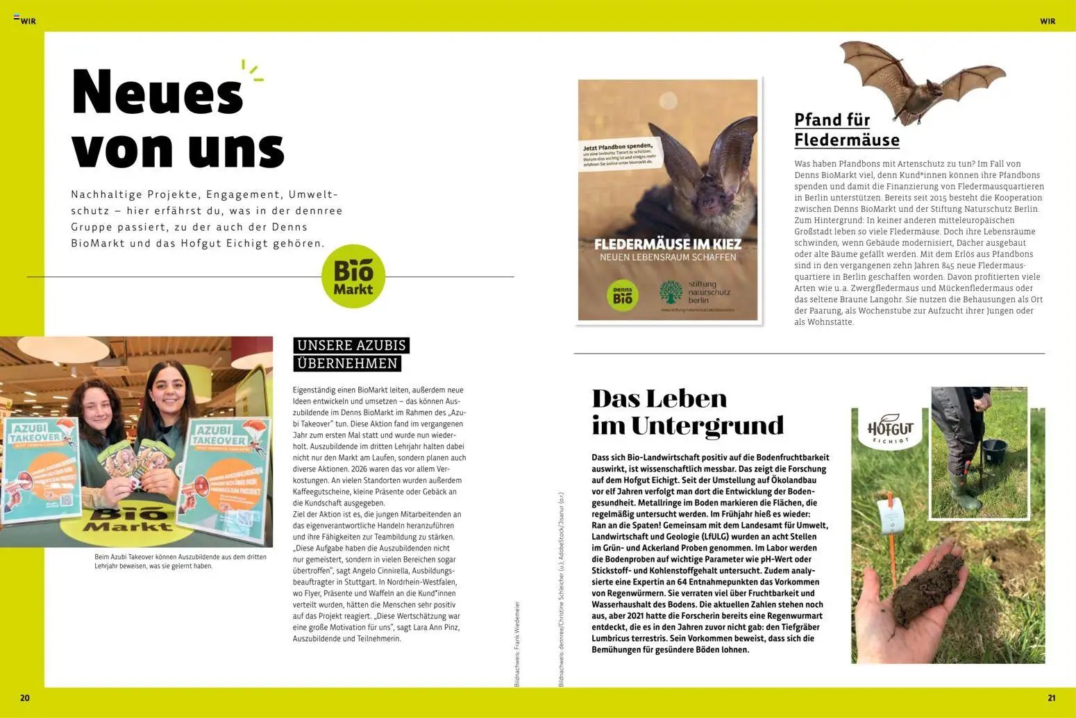 Denns BioMarkt KREO Magazin