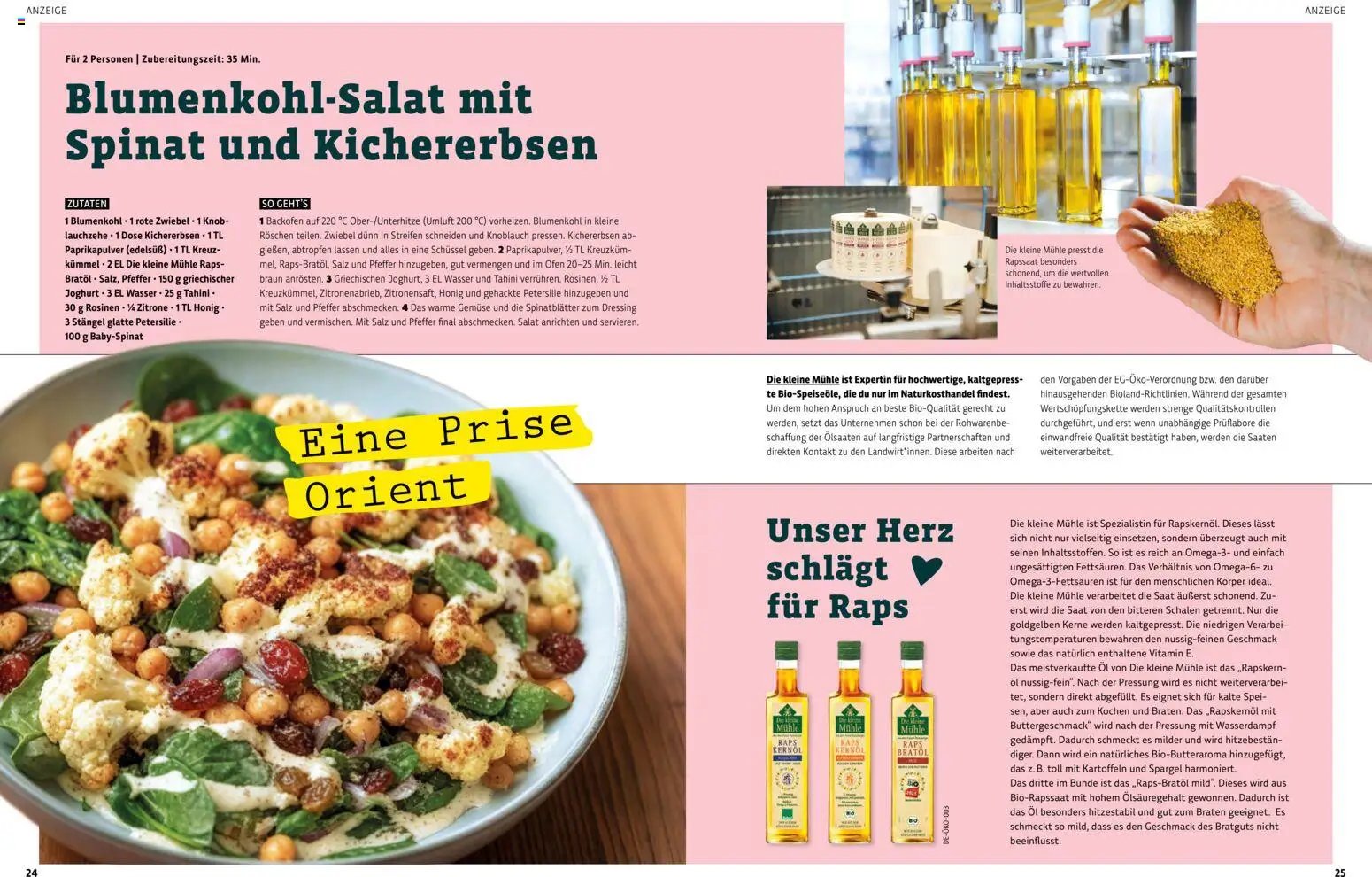 Denns BioMarkt KREO Magazin