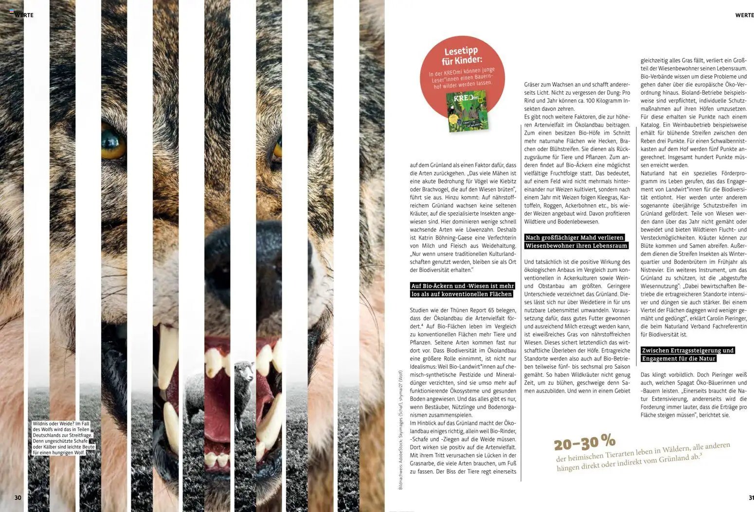 Denns BioMarkt KREO Magazin