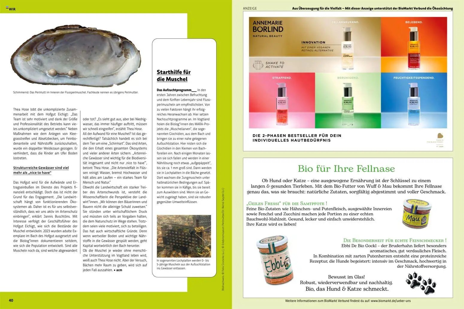 Denns BioMarkt KREO Magazin