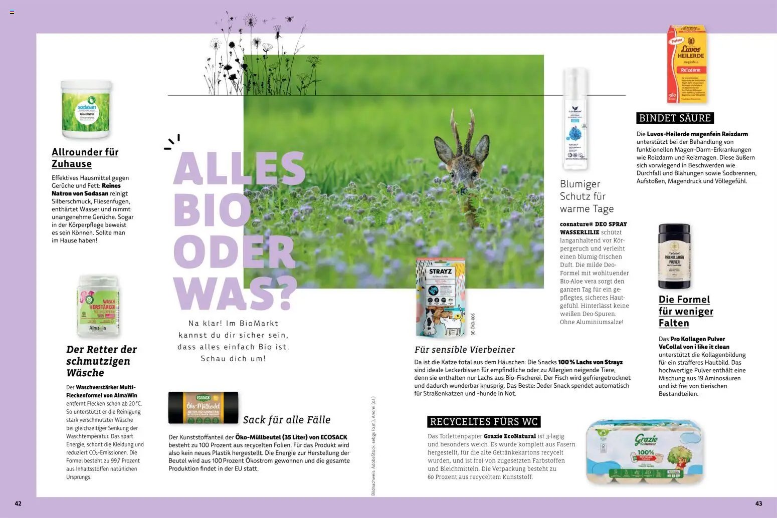 Denns BioMarkt KREO Magazin