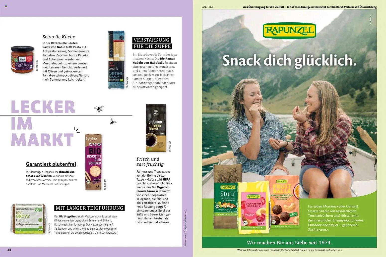 Denns BioMarkt KREO Magazin