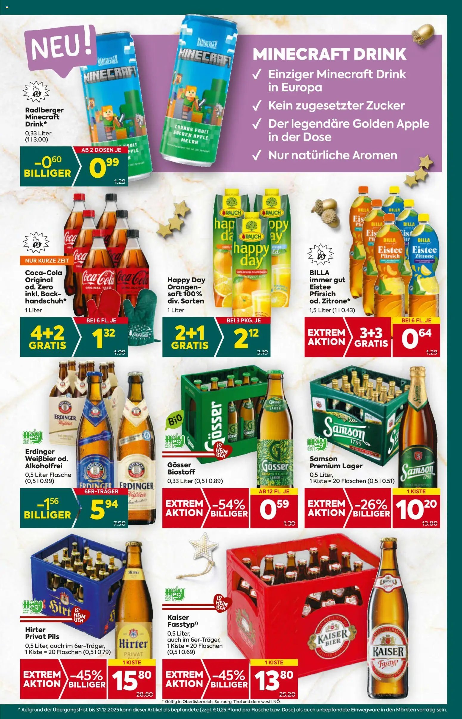 Billa Plus Flugblatt - Salzburg