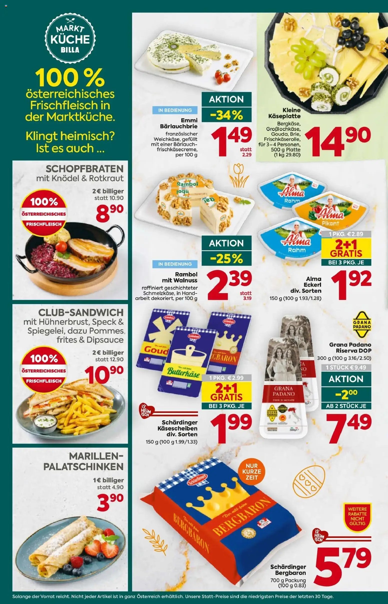 Billa Plus Flugblatt - Niederösterreich