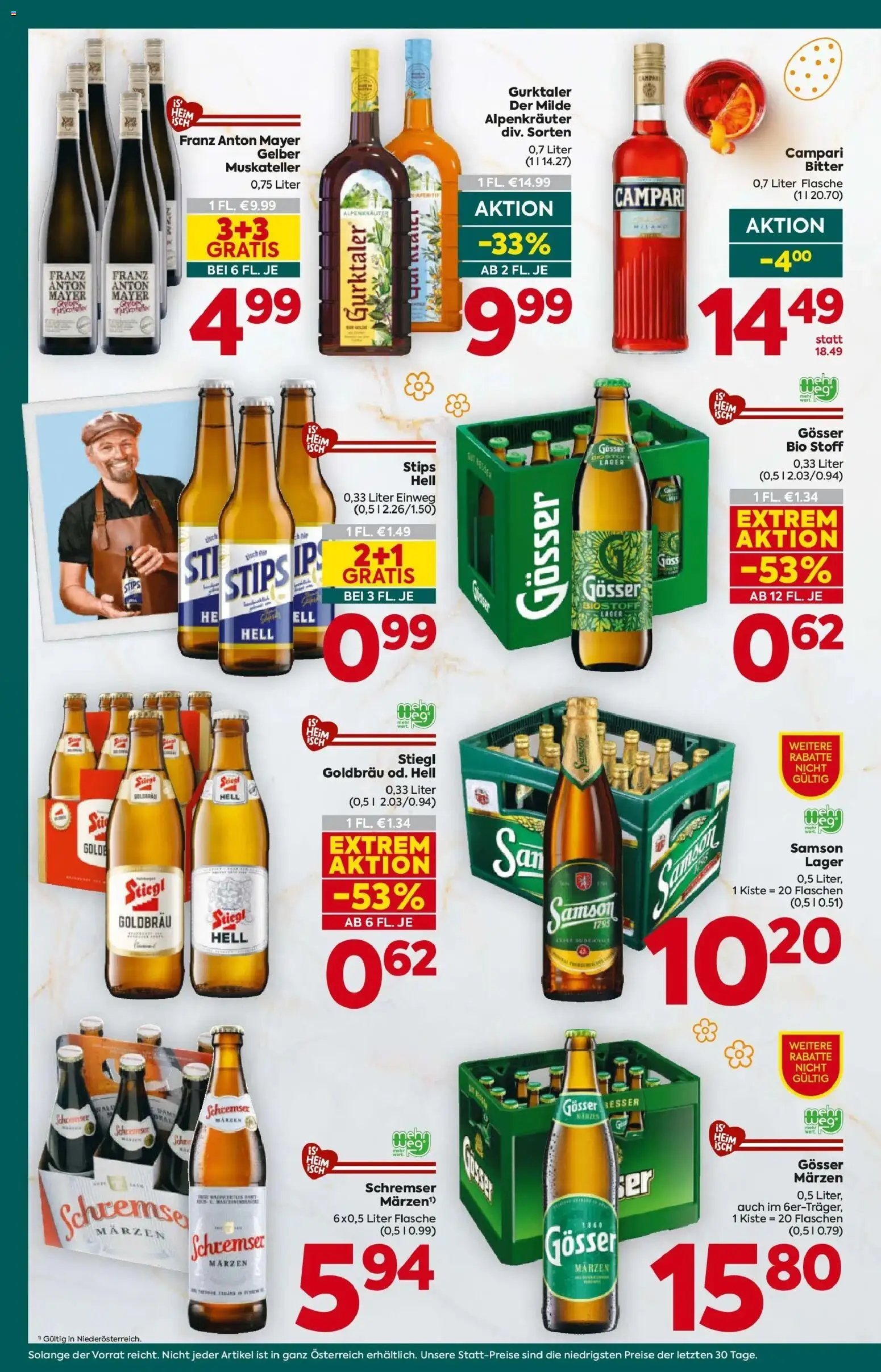 Billa Plus Flugblatt - Niederösterreich