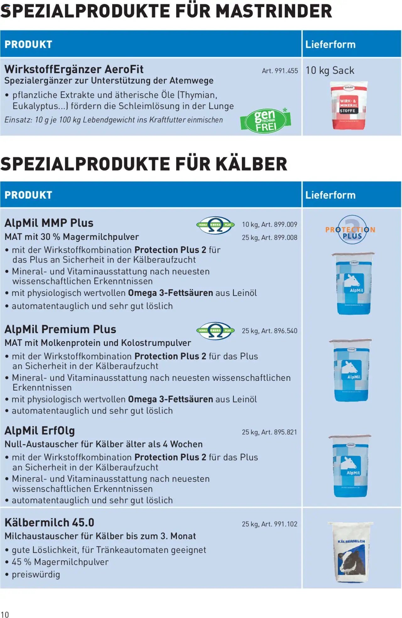 Lagerhaus Qualitätsfutter für Mastrinder