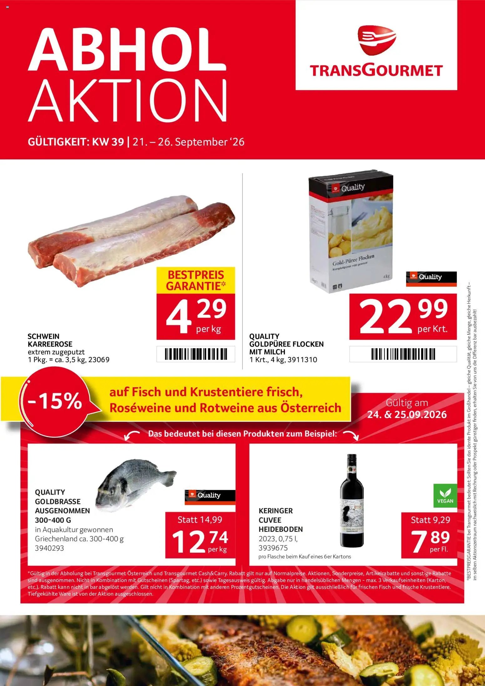 Transgourmet Flugblatt