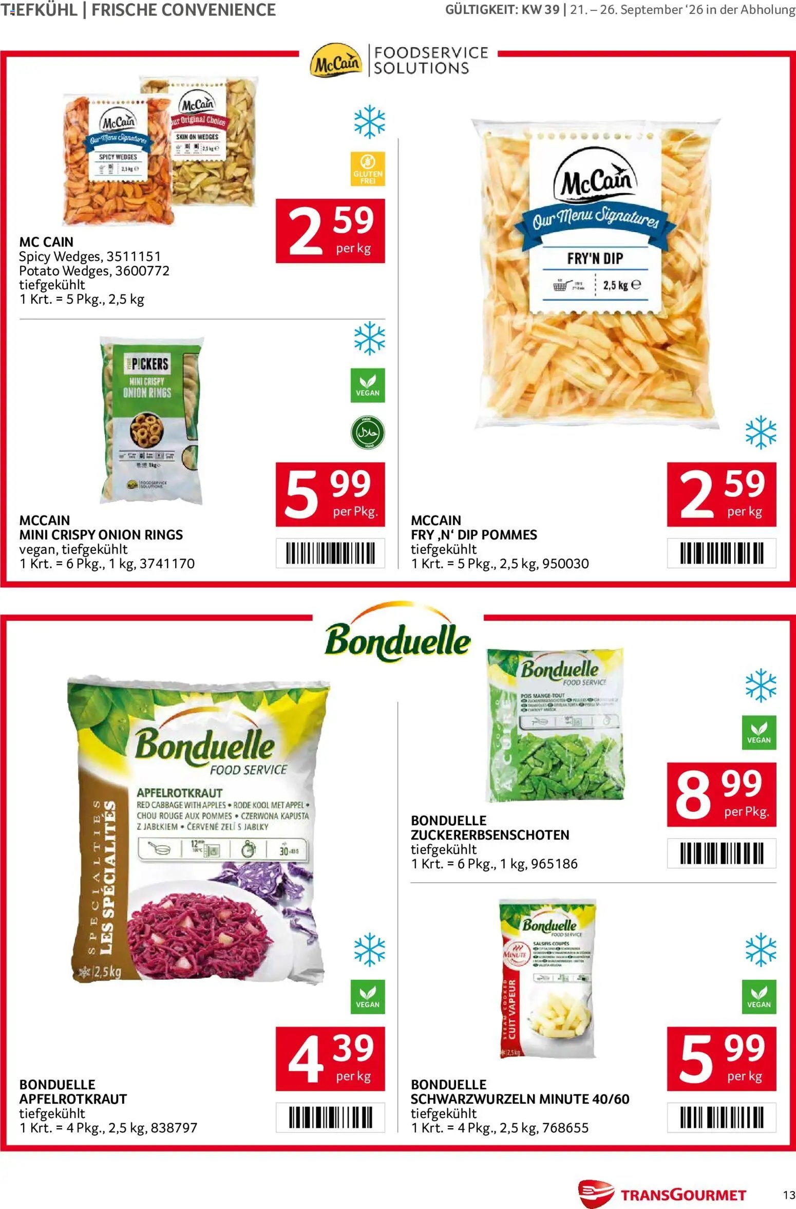 Transgourmet Flugblatt