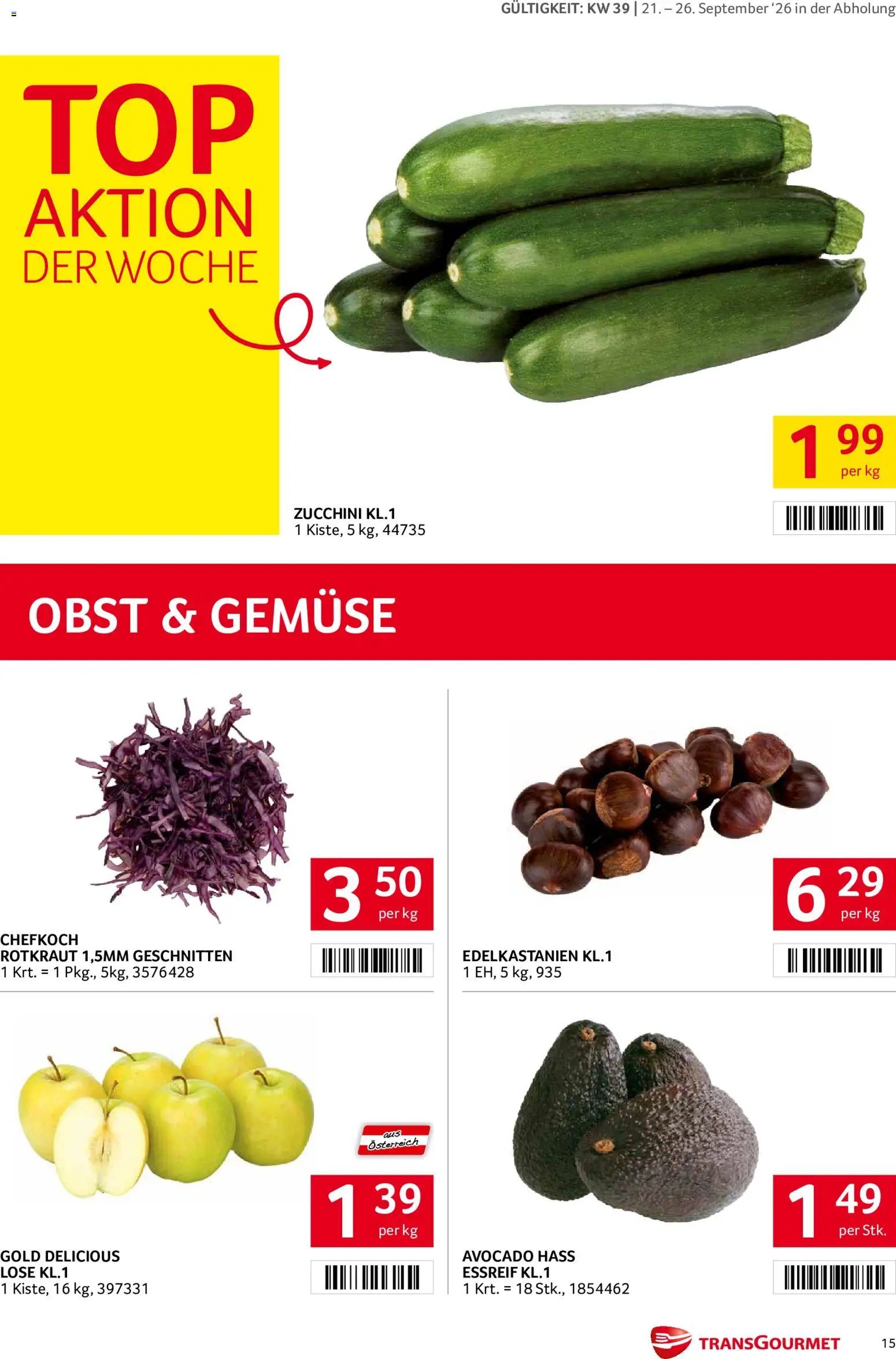 Transgourmet Flugblatt