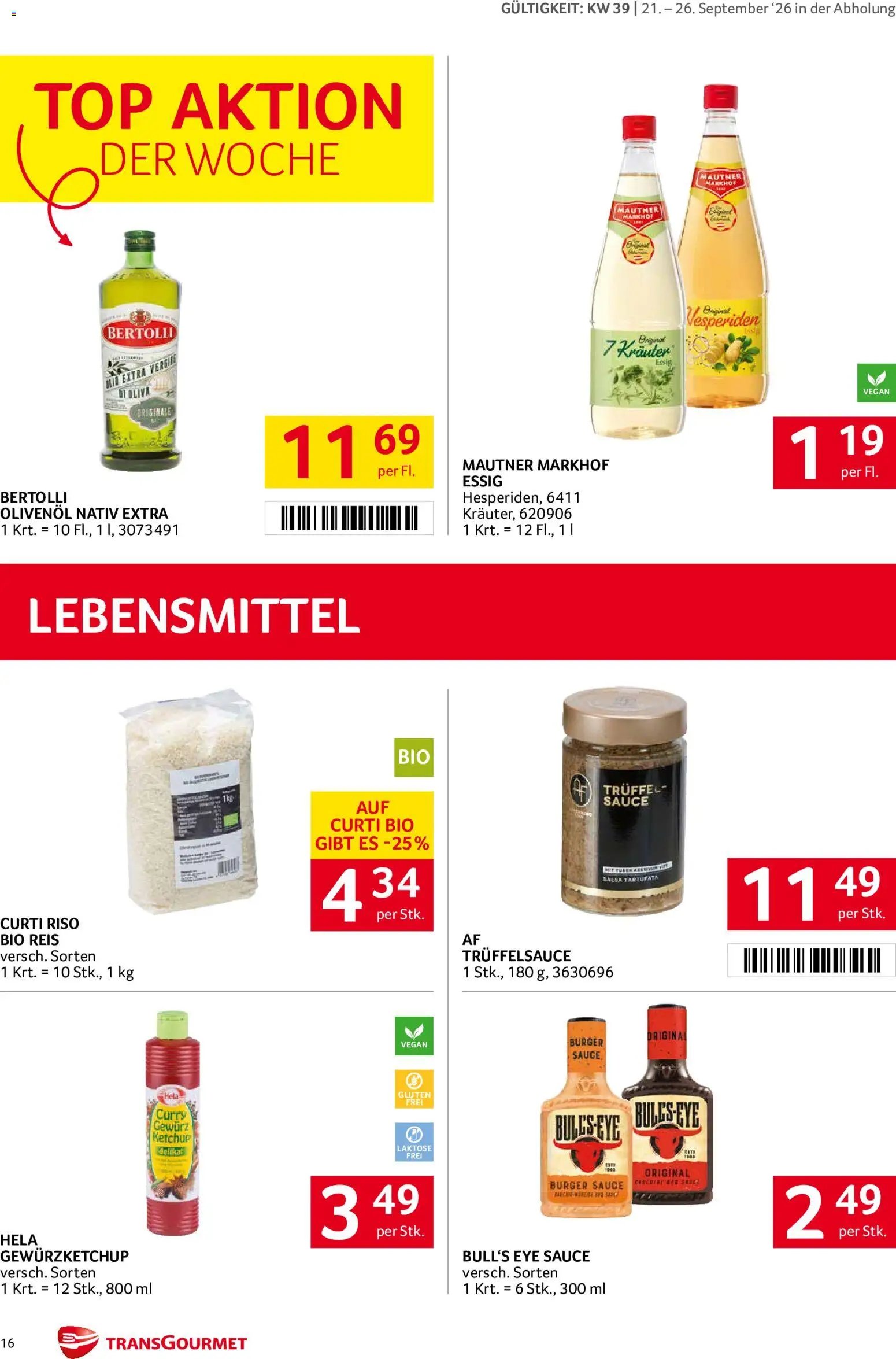 Transgourmet Flugblatt