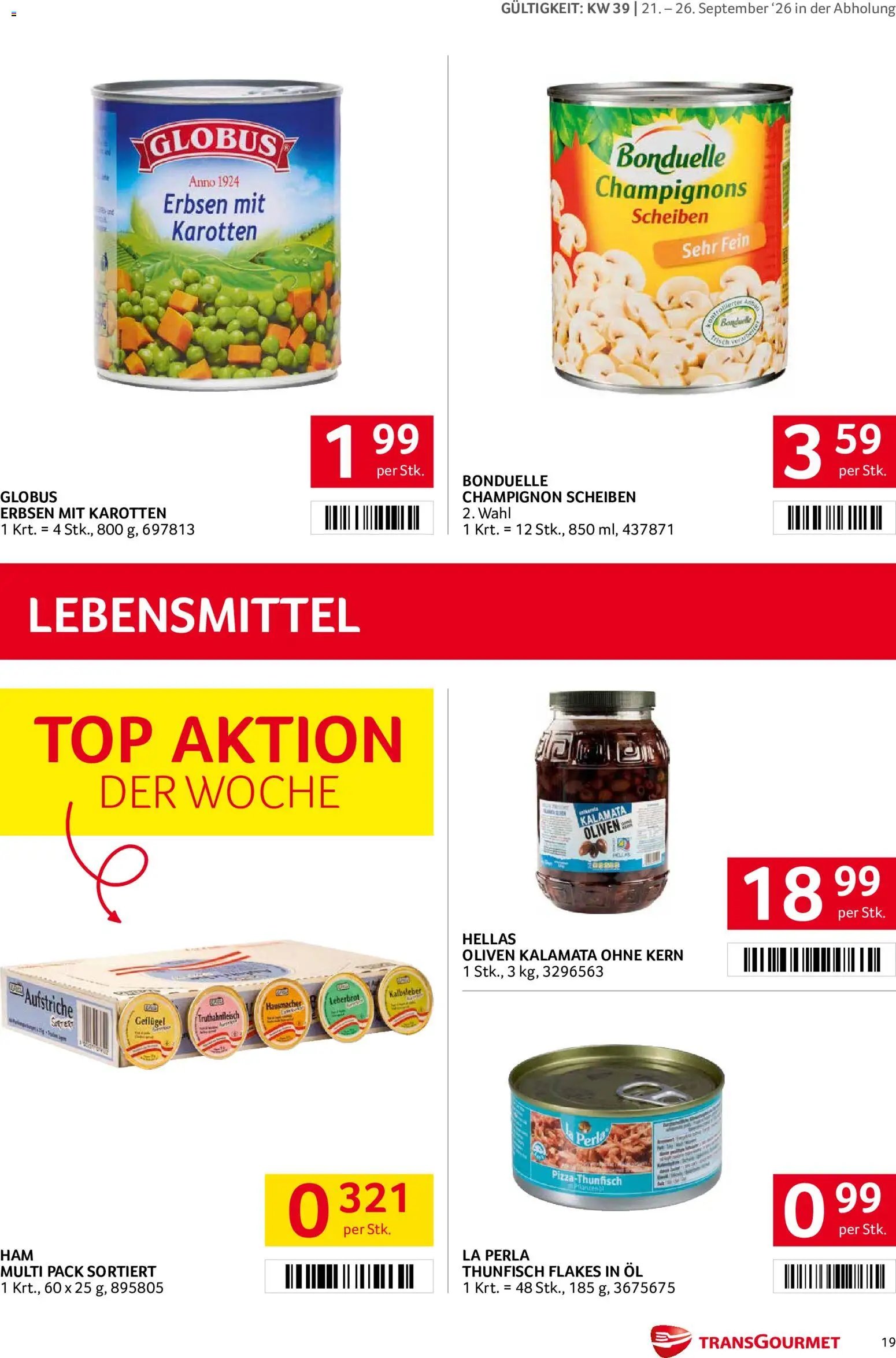 Transgourmet Flugblatt