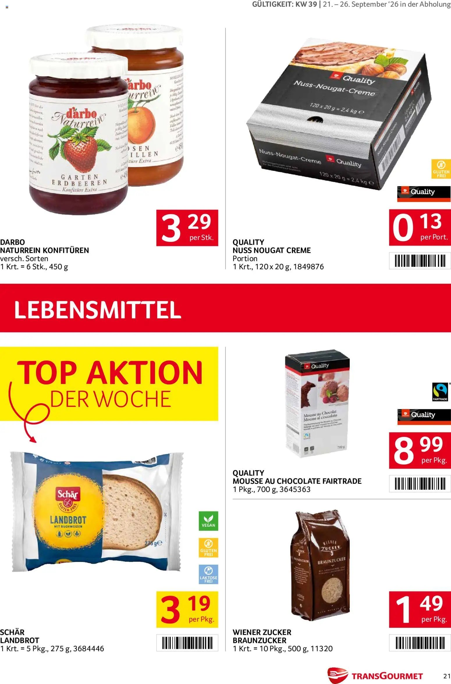 Transgourmet Flugblatt