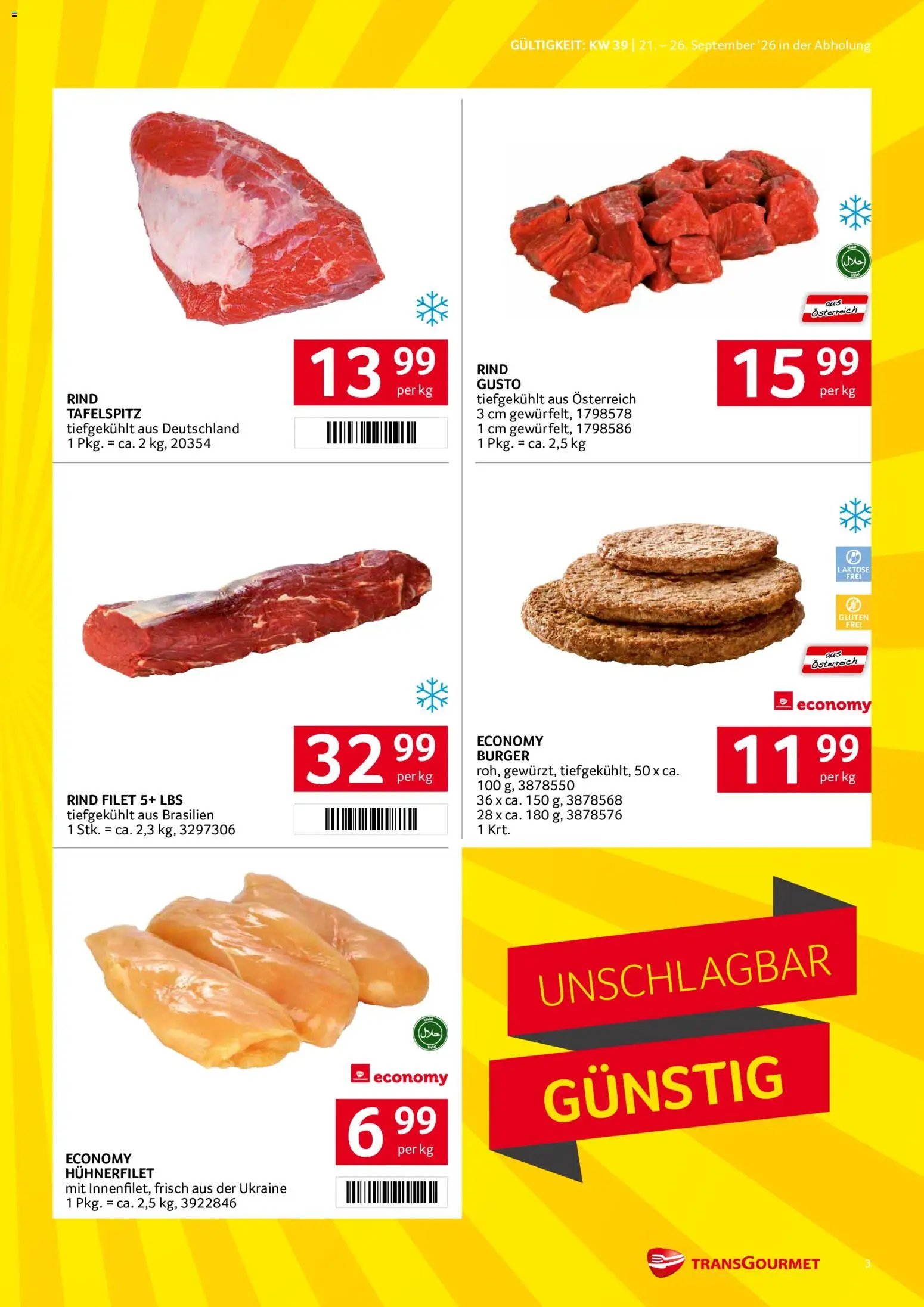 Transgourmet Flugblatt