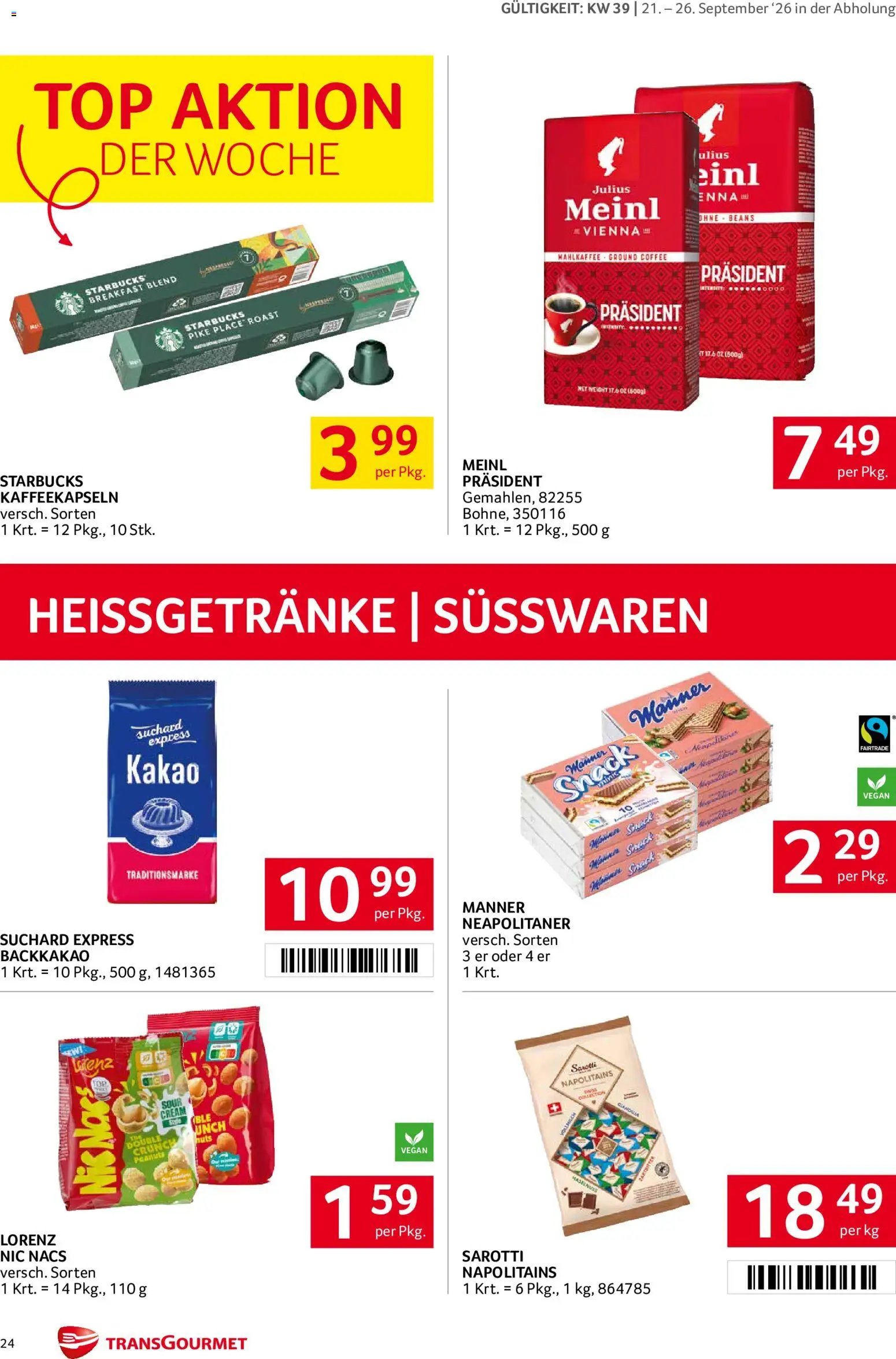 Transgourmet Flugblatt