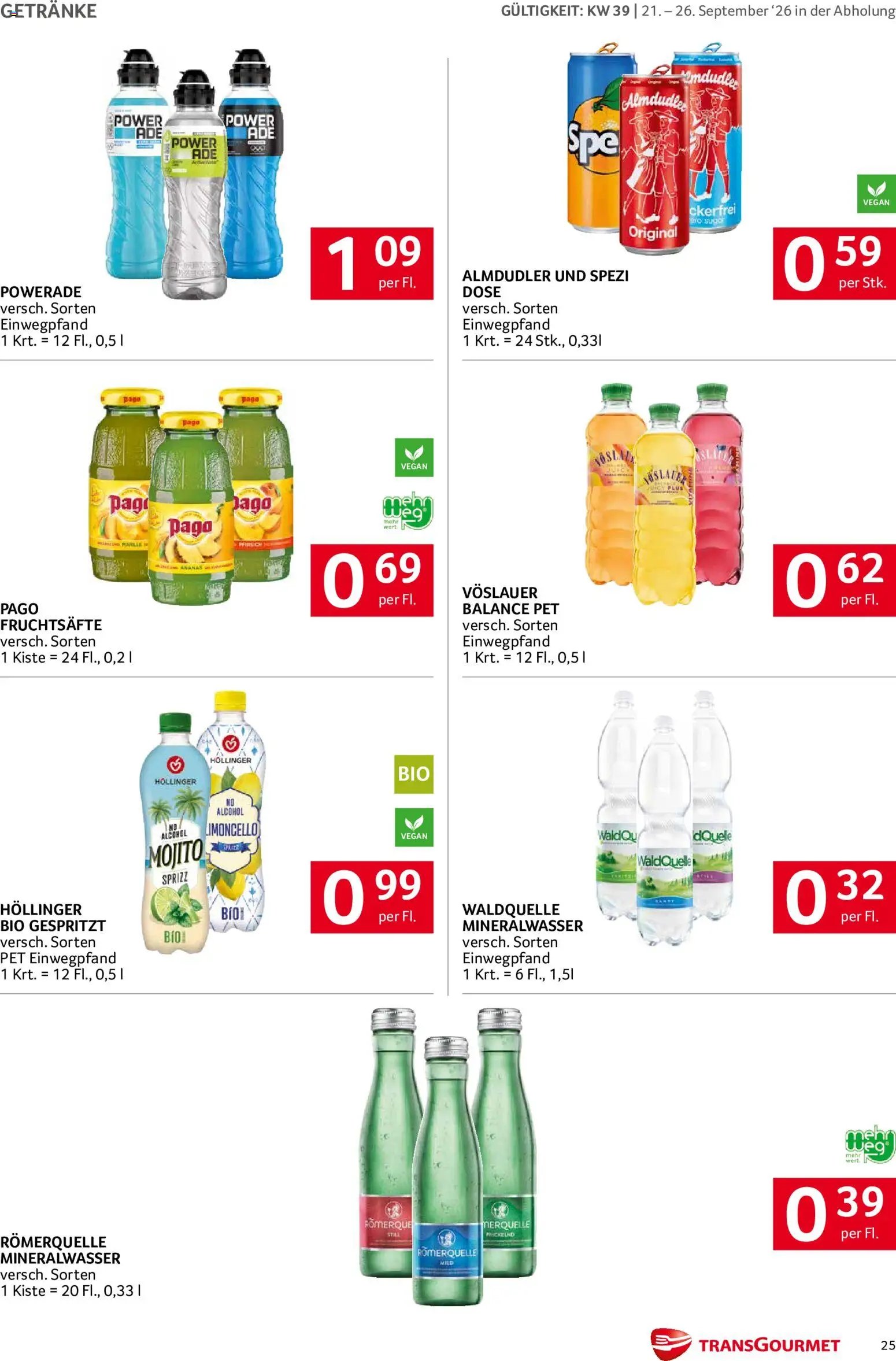 Transgourmet Flugblatt