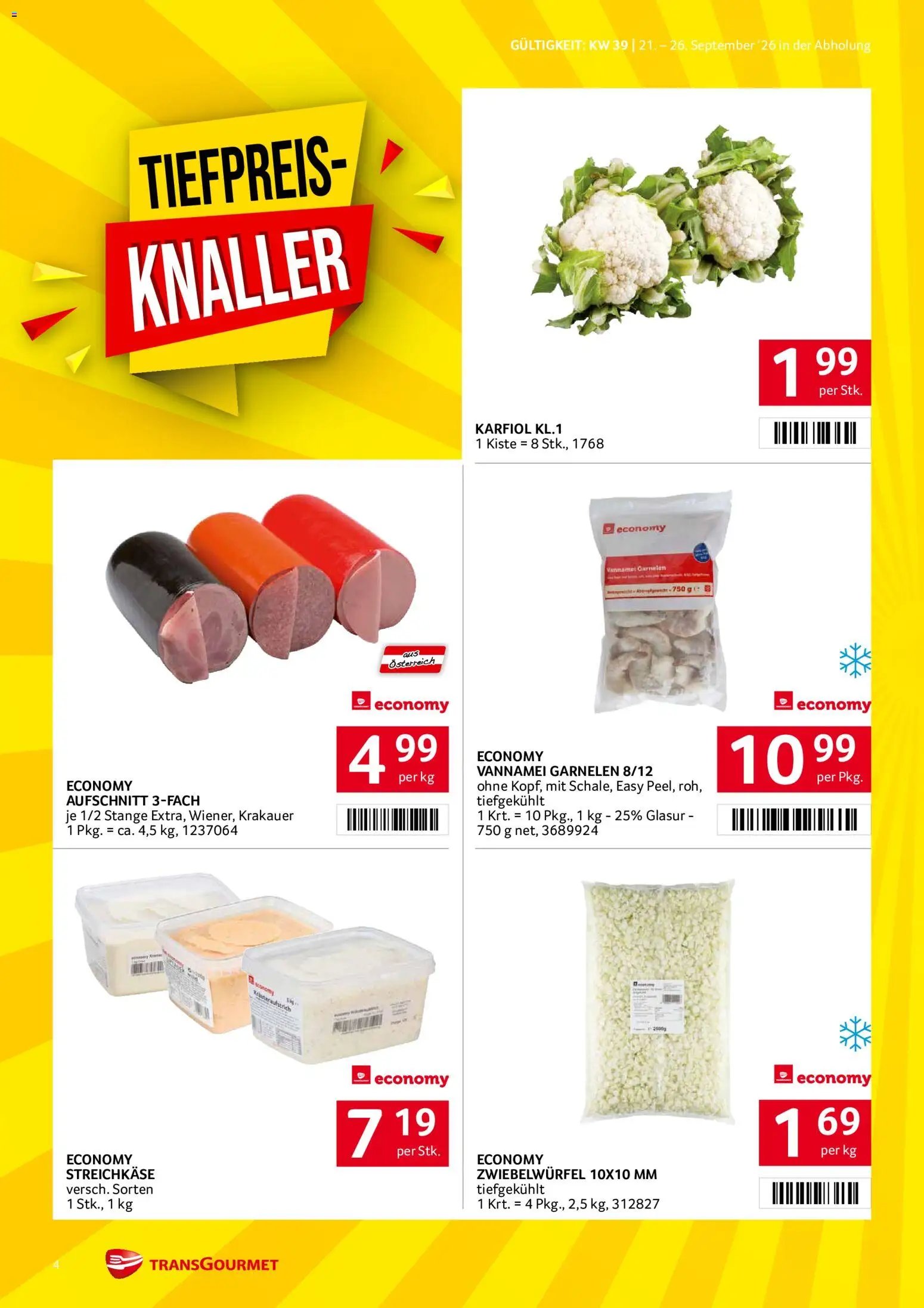 Transgourmet Flugblatt