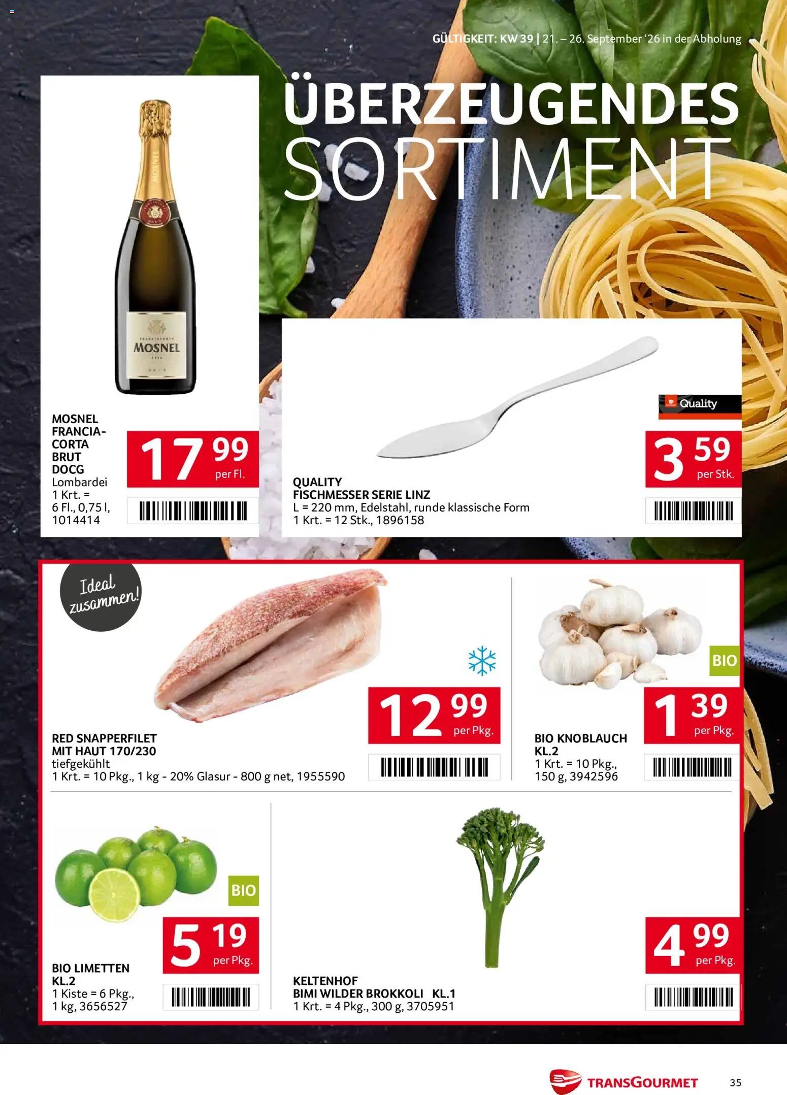 Transgourmet Flugblatt