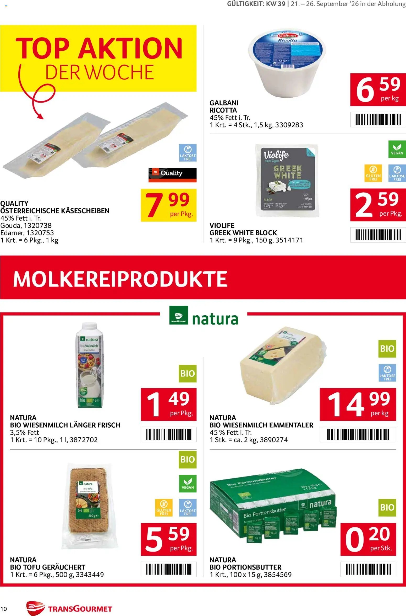 Transgourmet Flugblatt