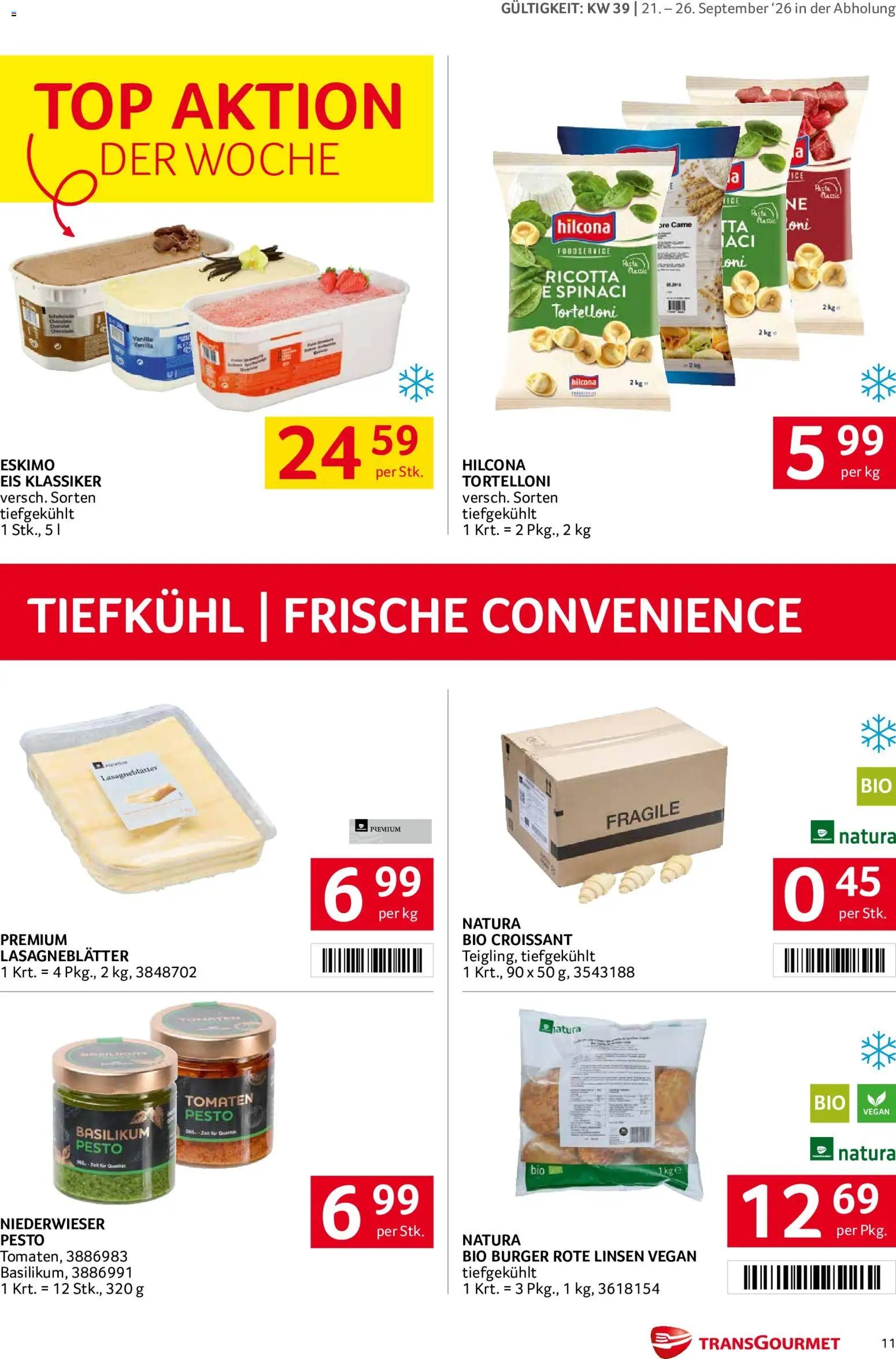 Transgourmet Flugblatt