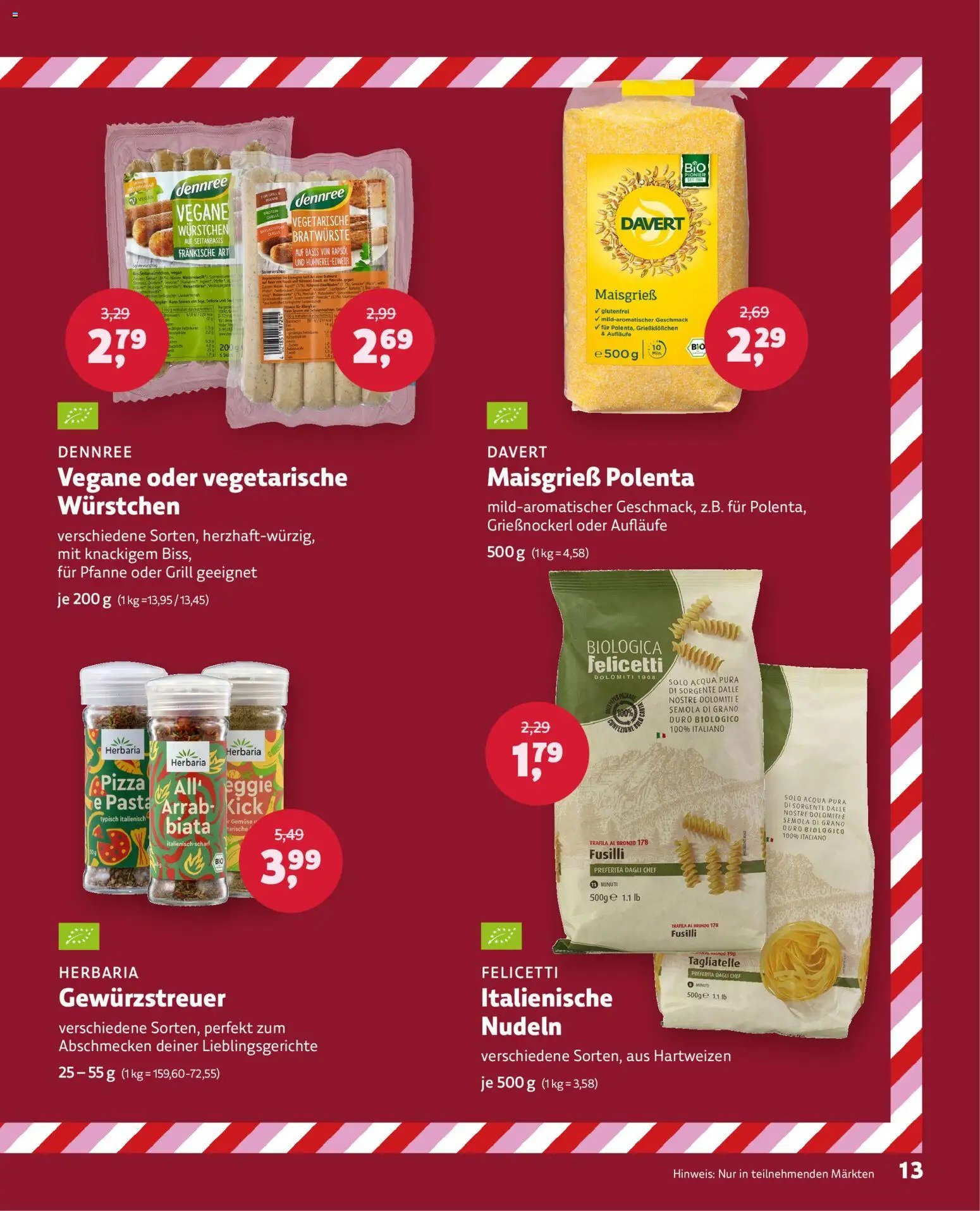 Denns BioMarkt Natürlich Festlich