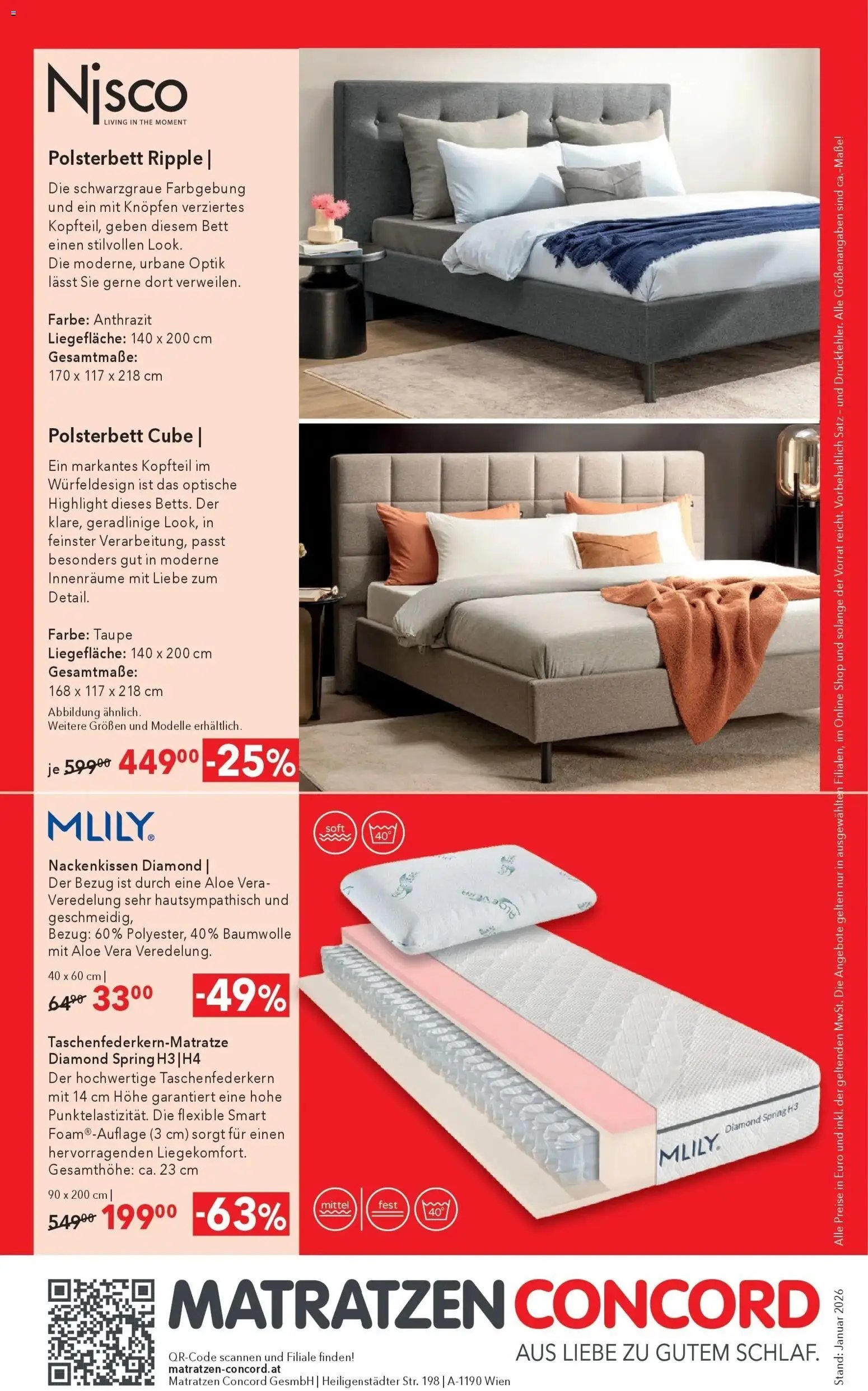 Matratzen Concord Freistadt