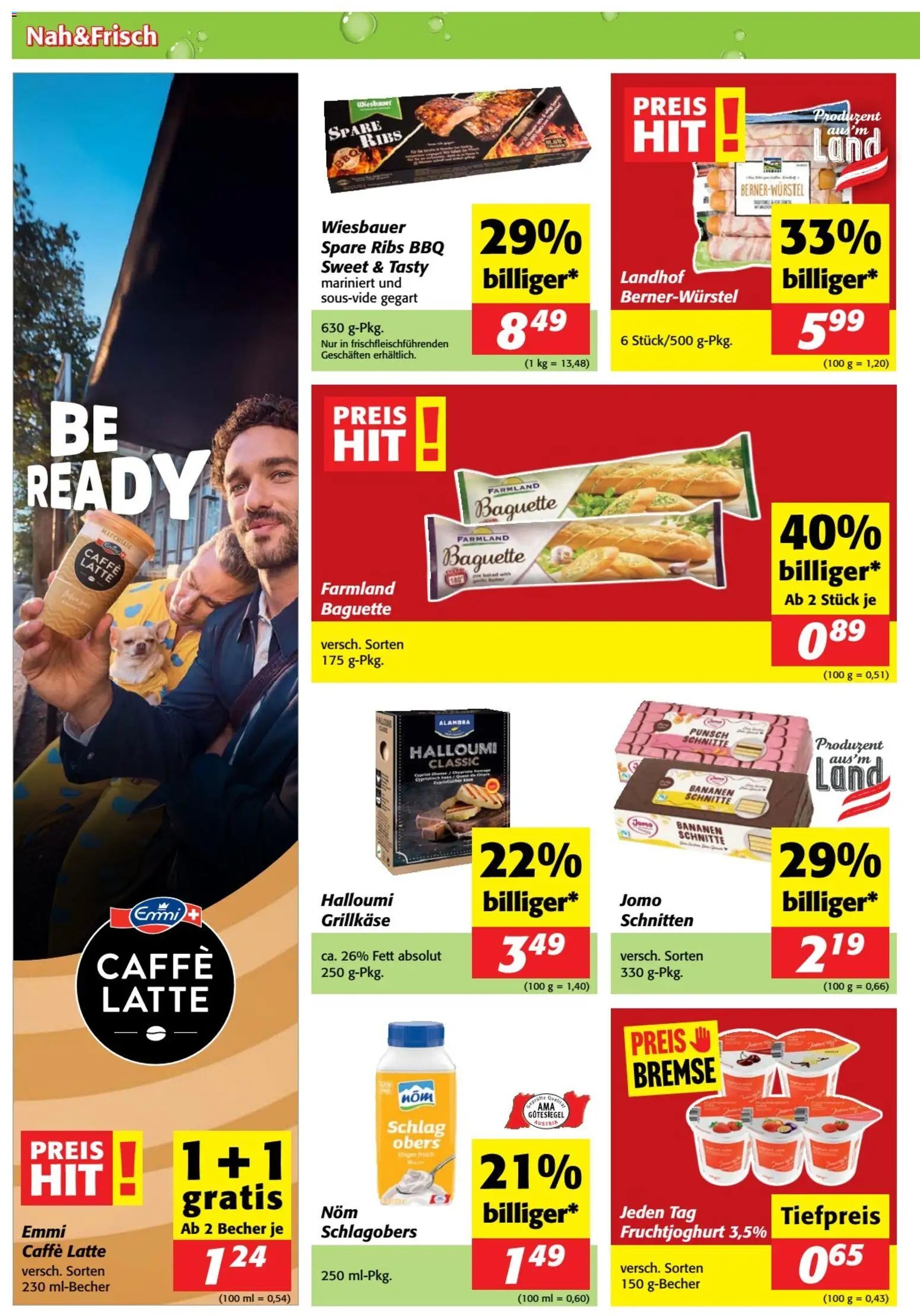 Nah und Frisch Flugblatt