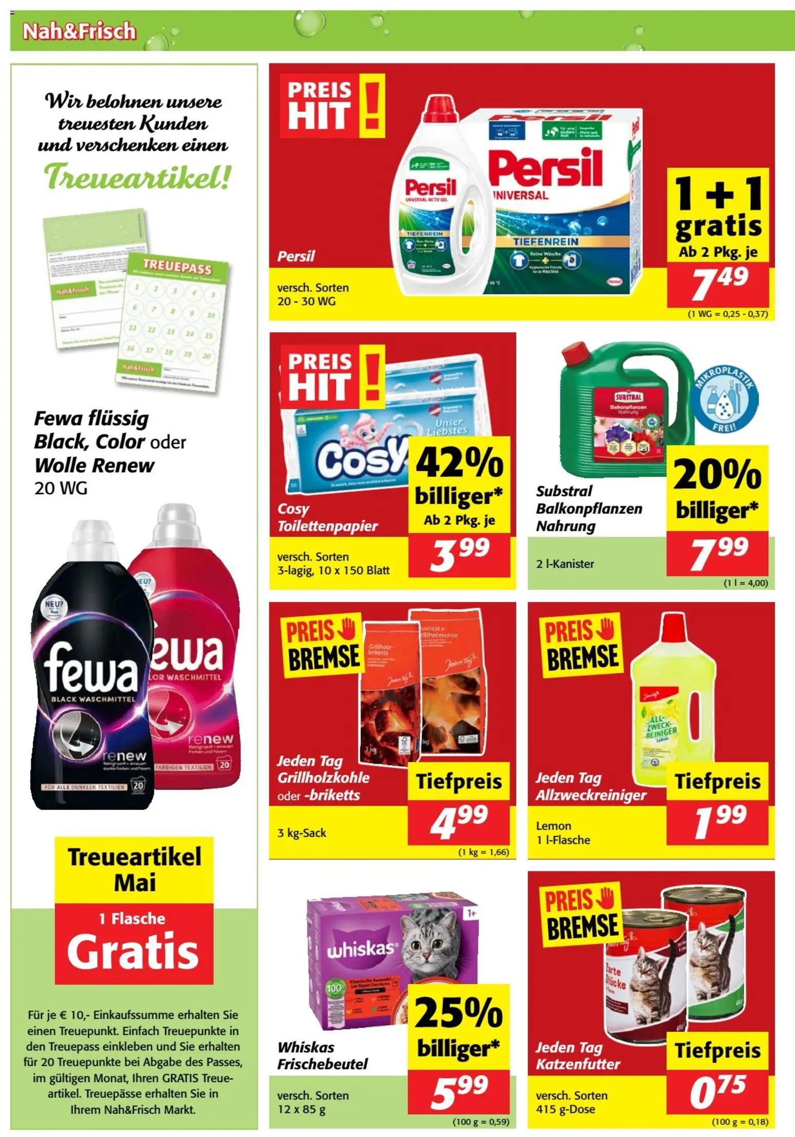 Nah und Frisch Flugblatt