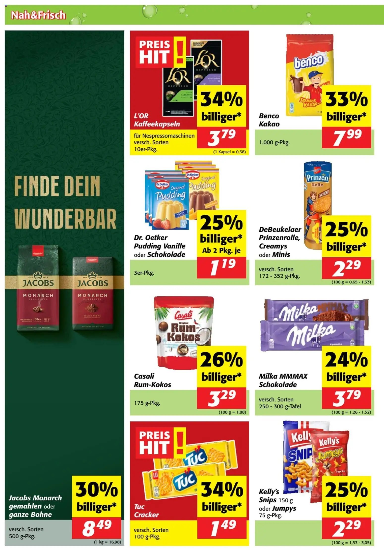 Nah und Frisch Flugblatt