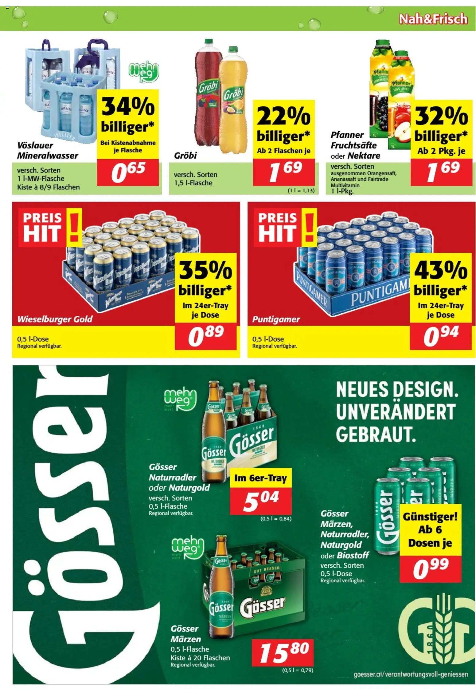 Nah und Frisch Flugblatt