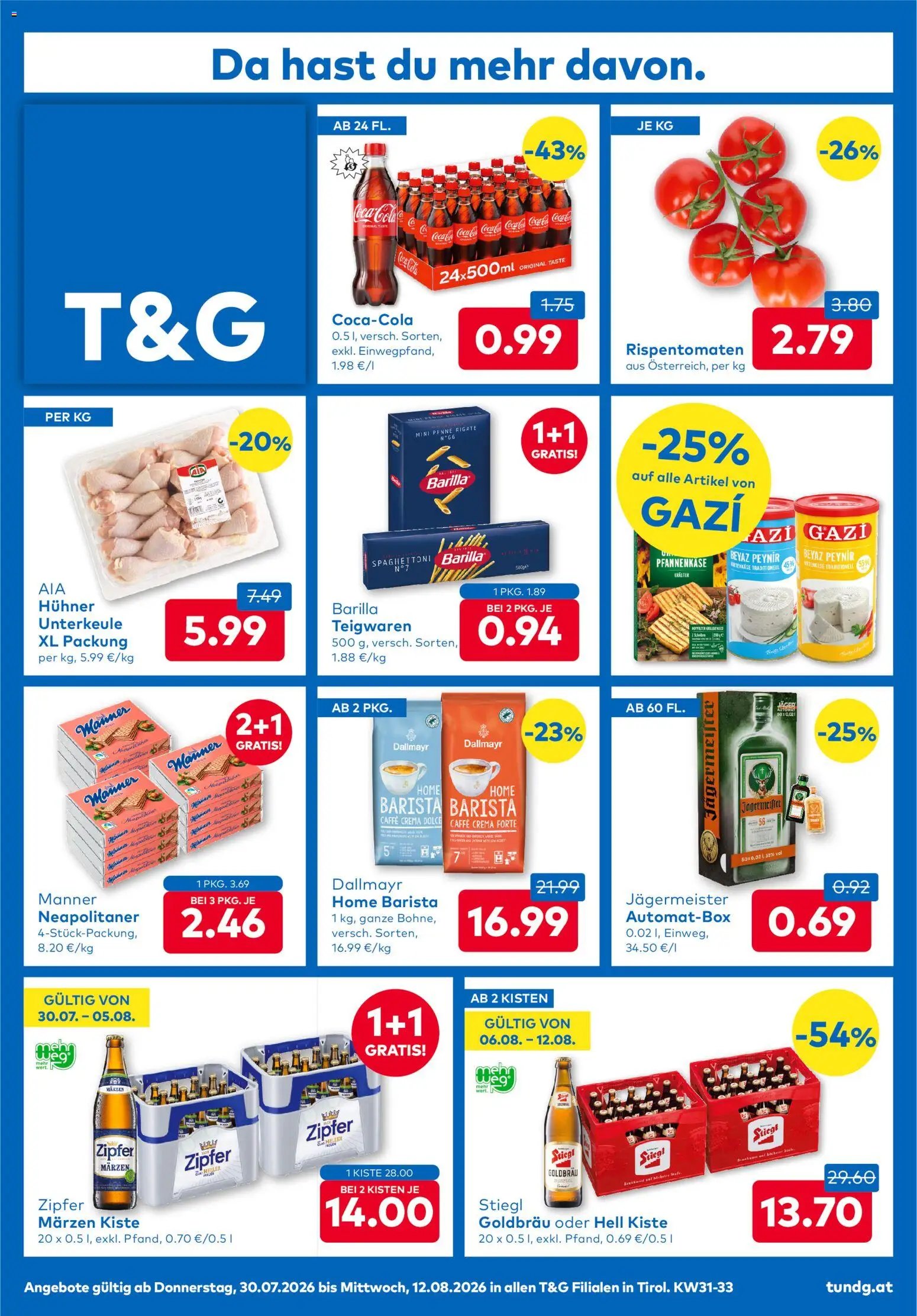 T&G Flugblatt