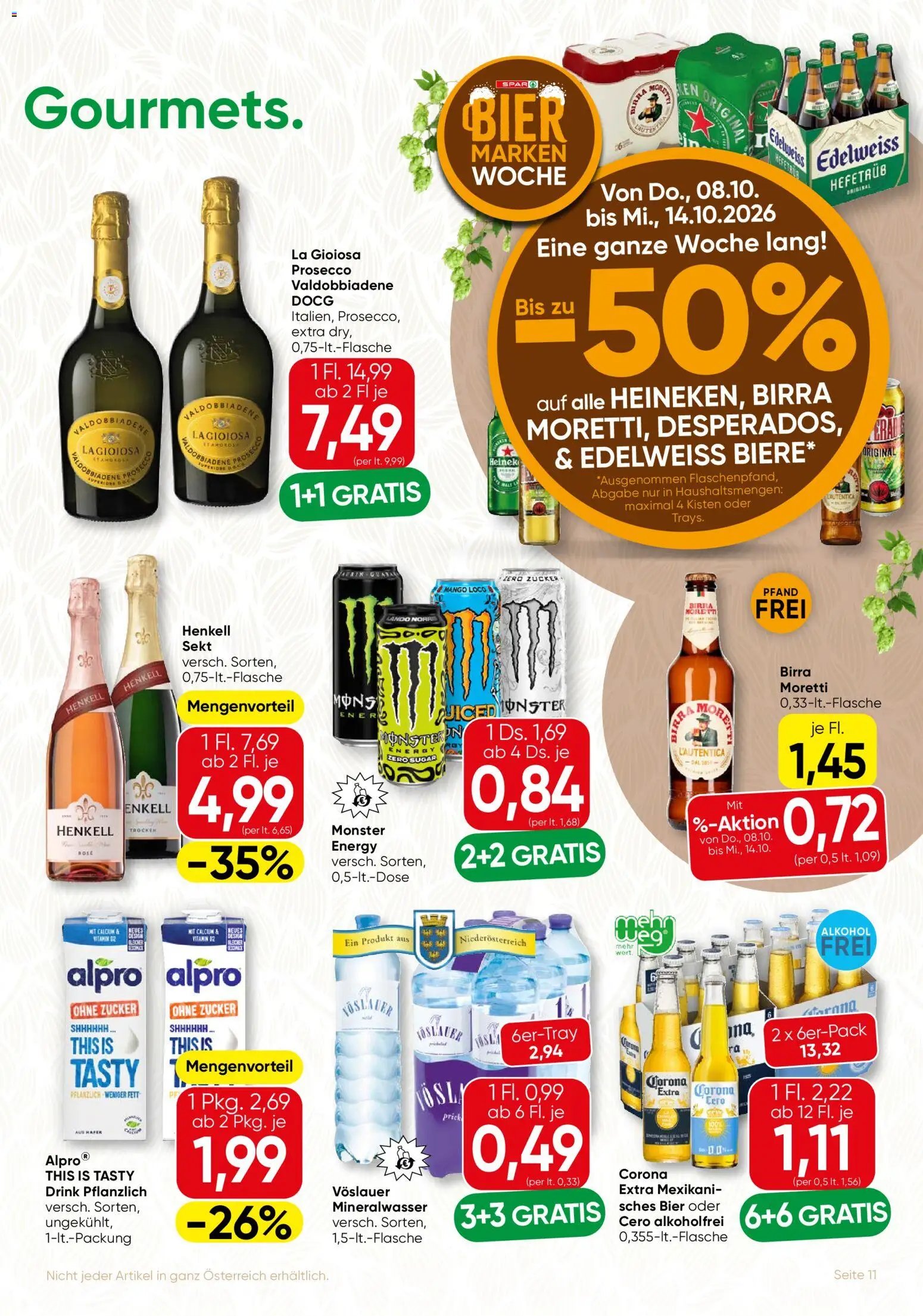 SPAR Gourmet Flugblatt