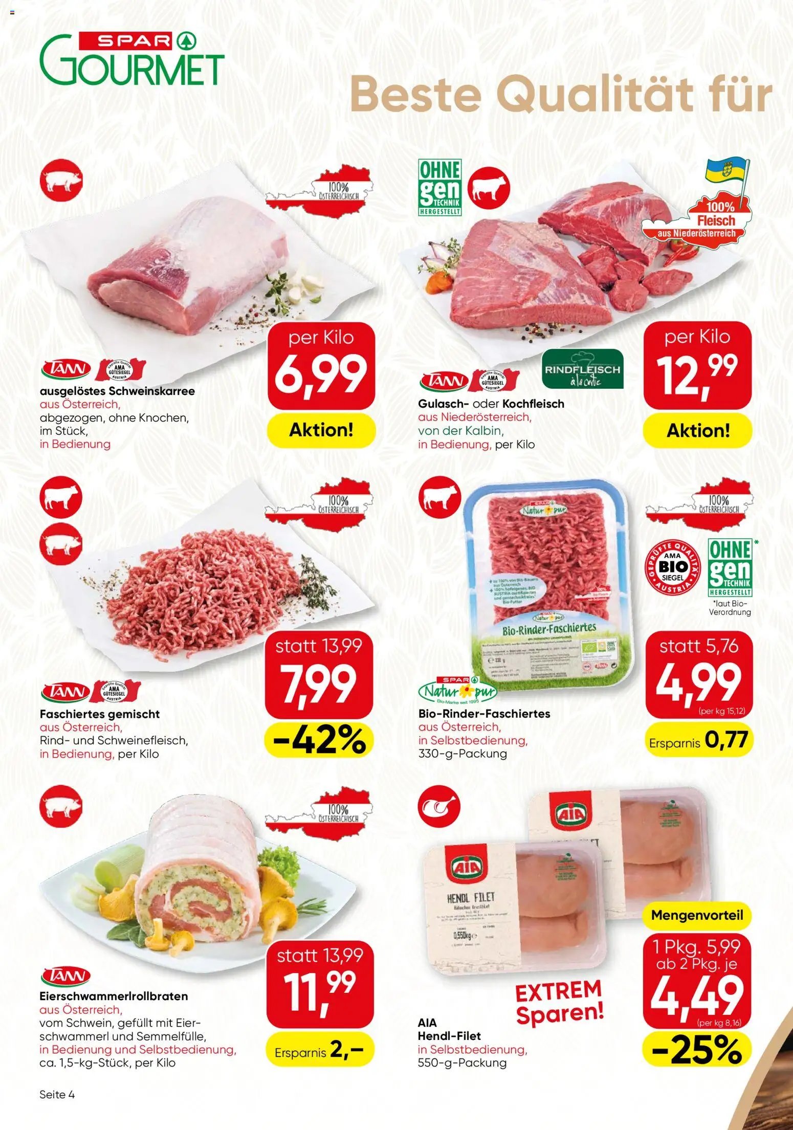 SPAR Gourmet Flugblatt