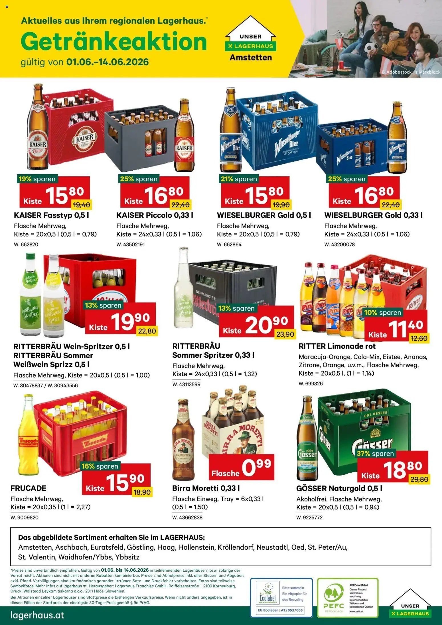 Lagerhaus - Wochen Angebote