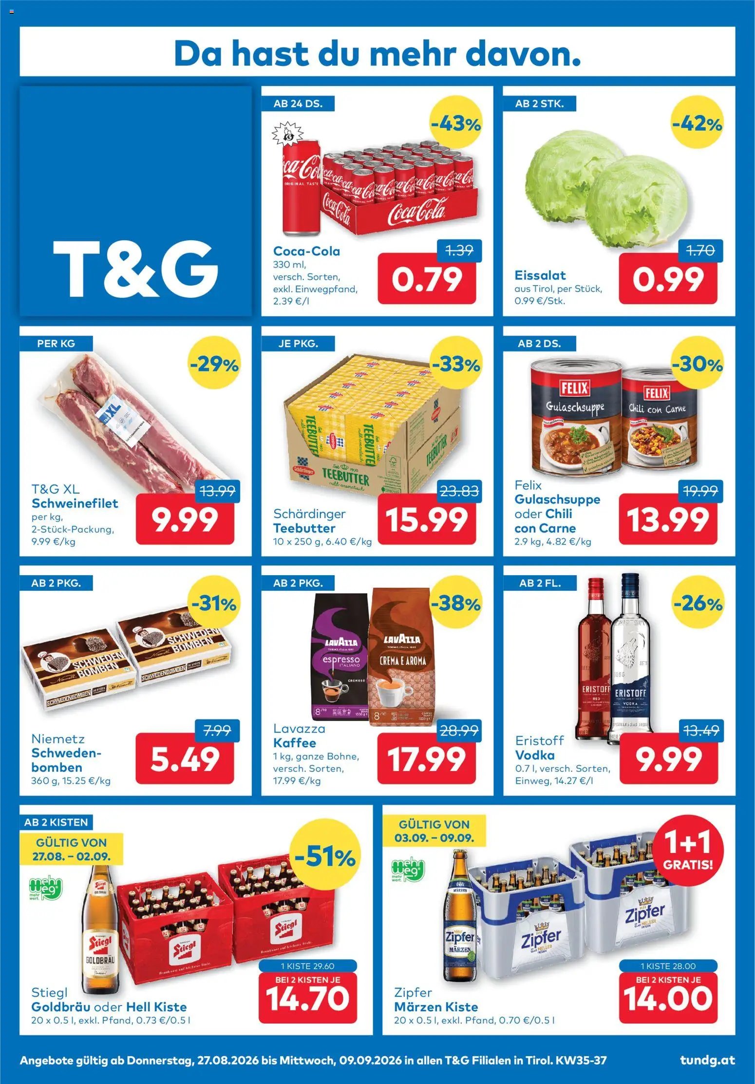 T&G Flugblatt