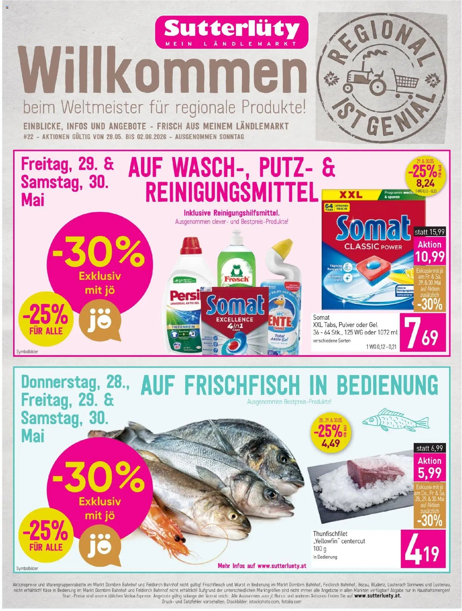 Sutterlüty Flugblatt