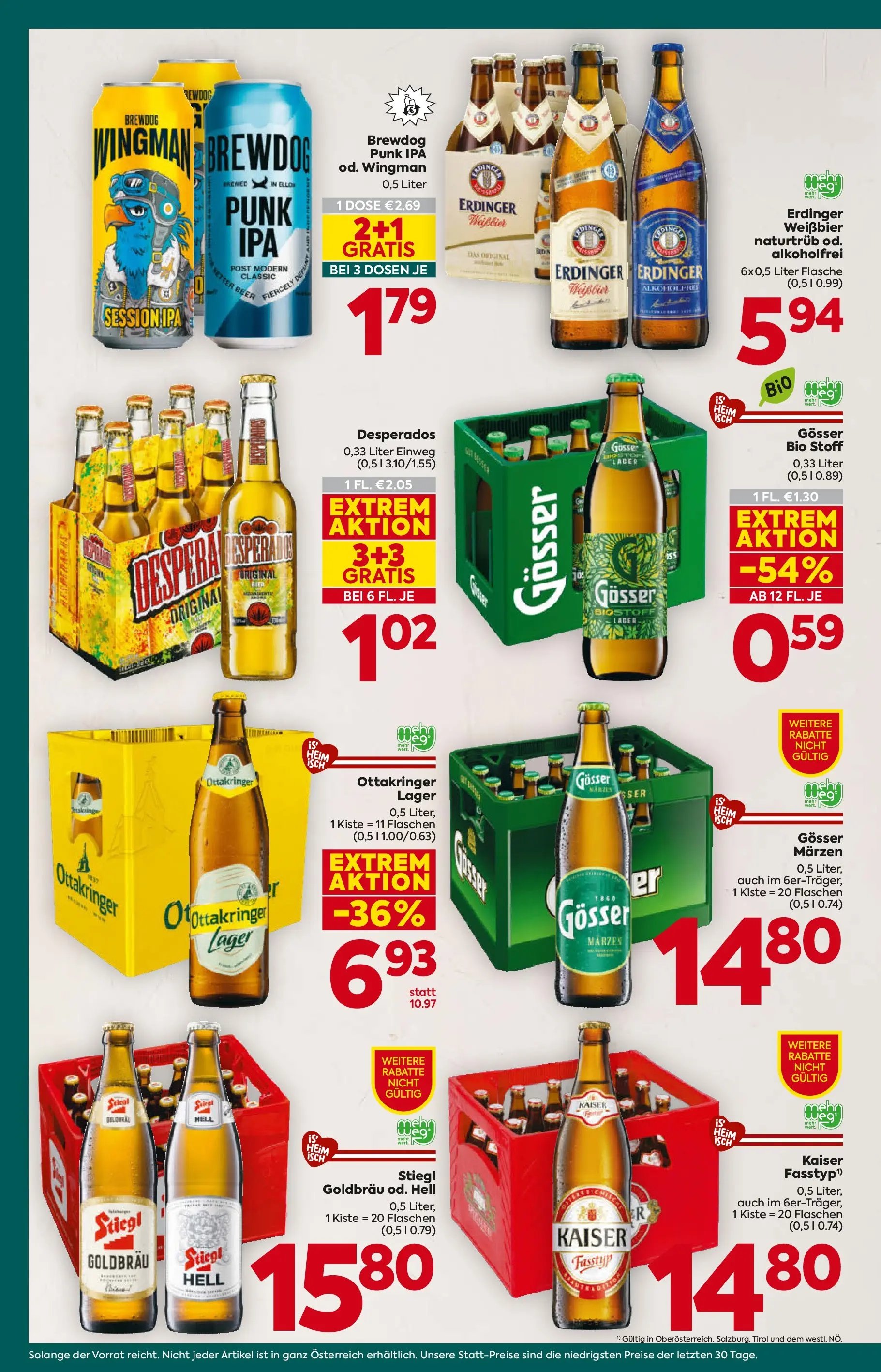 Billa Plus Flugblatt - Tirol