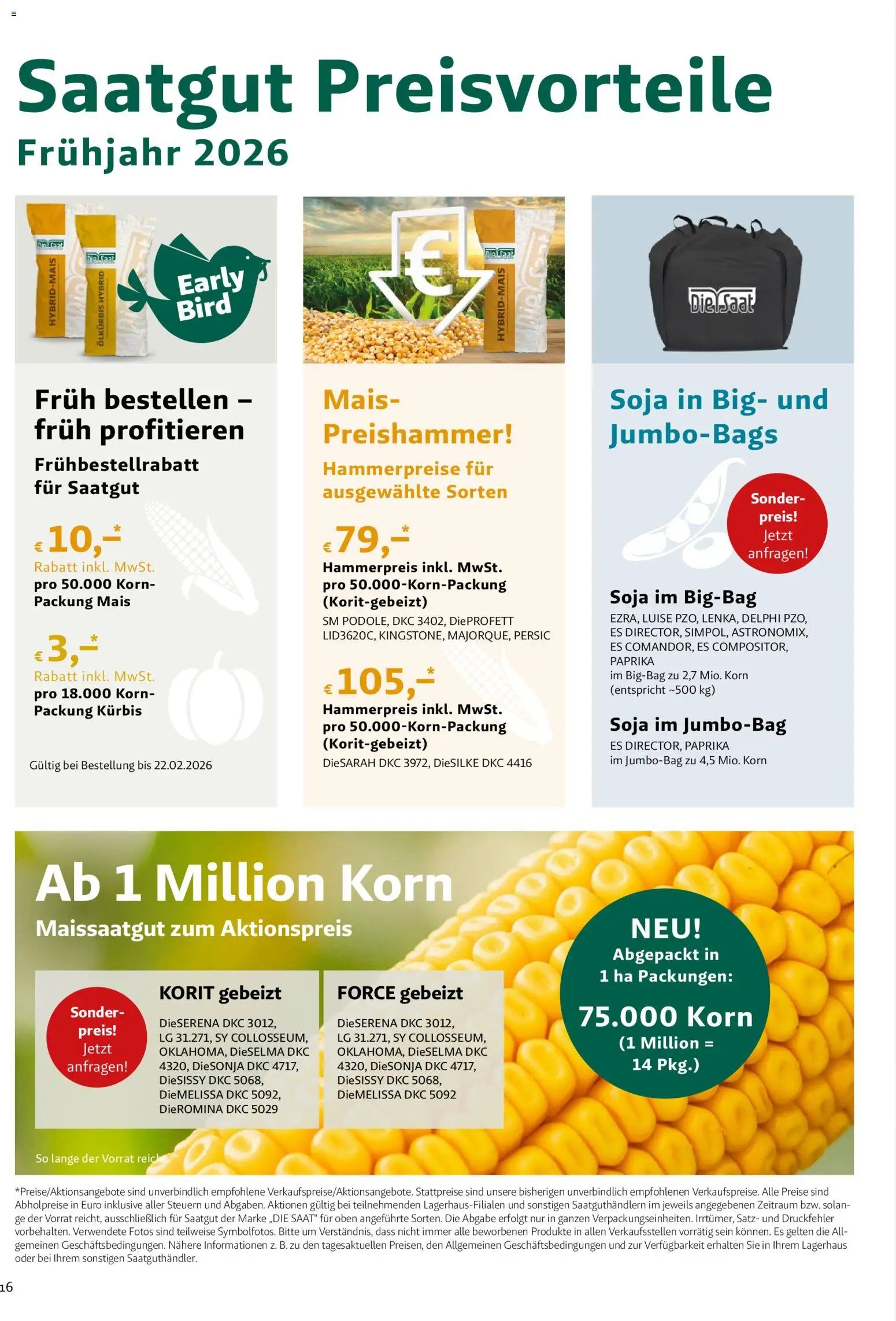 Lagerhaus - Frühjahr 2026 Westliches Niederösterreich