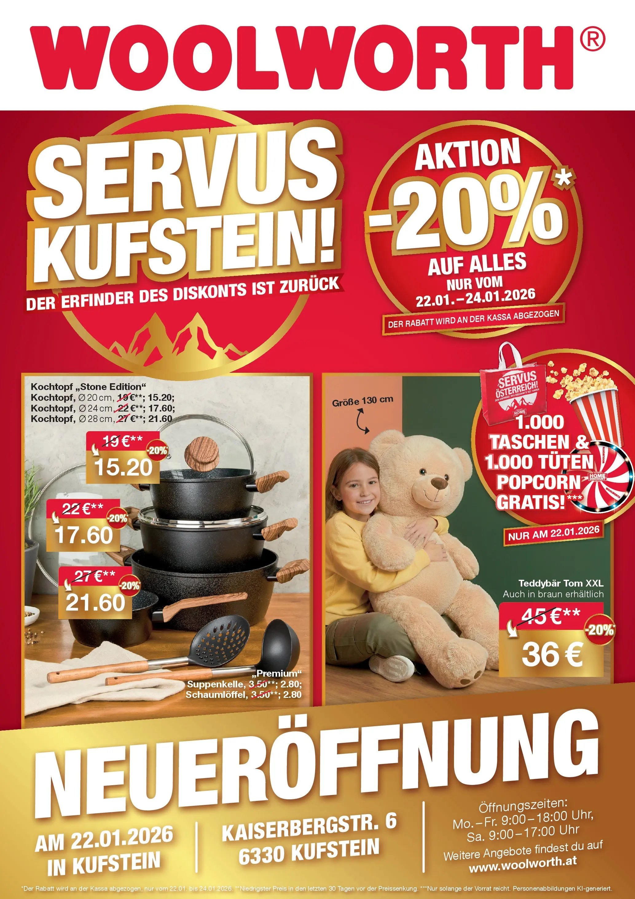 Woolworth - Woolworth: Servus Kufstein!