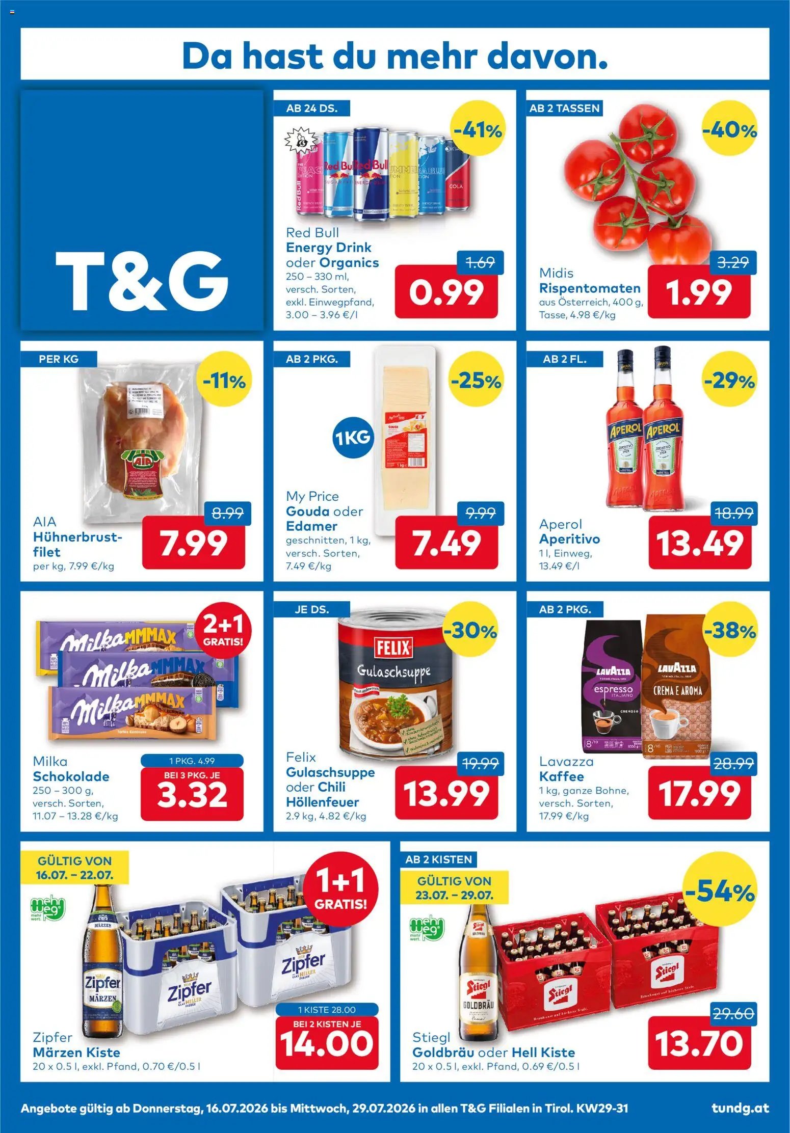 T&G Flugblatt