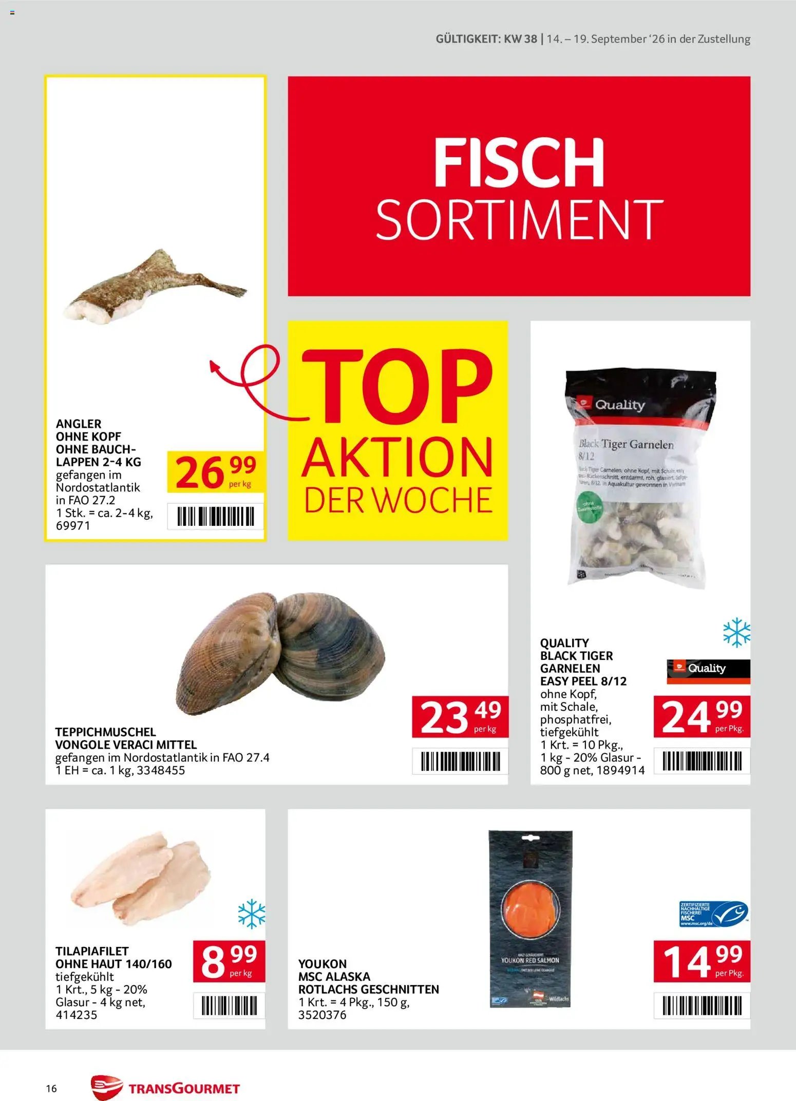 Transgourmet Zustellaktion