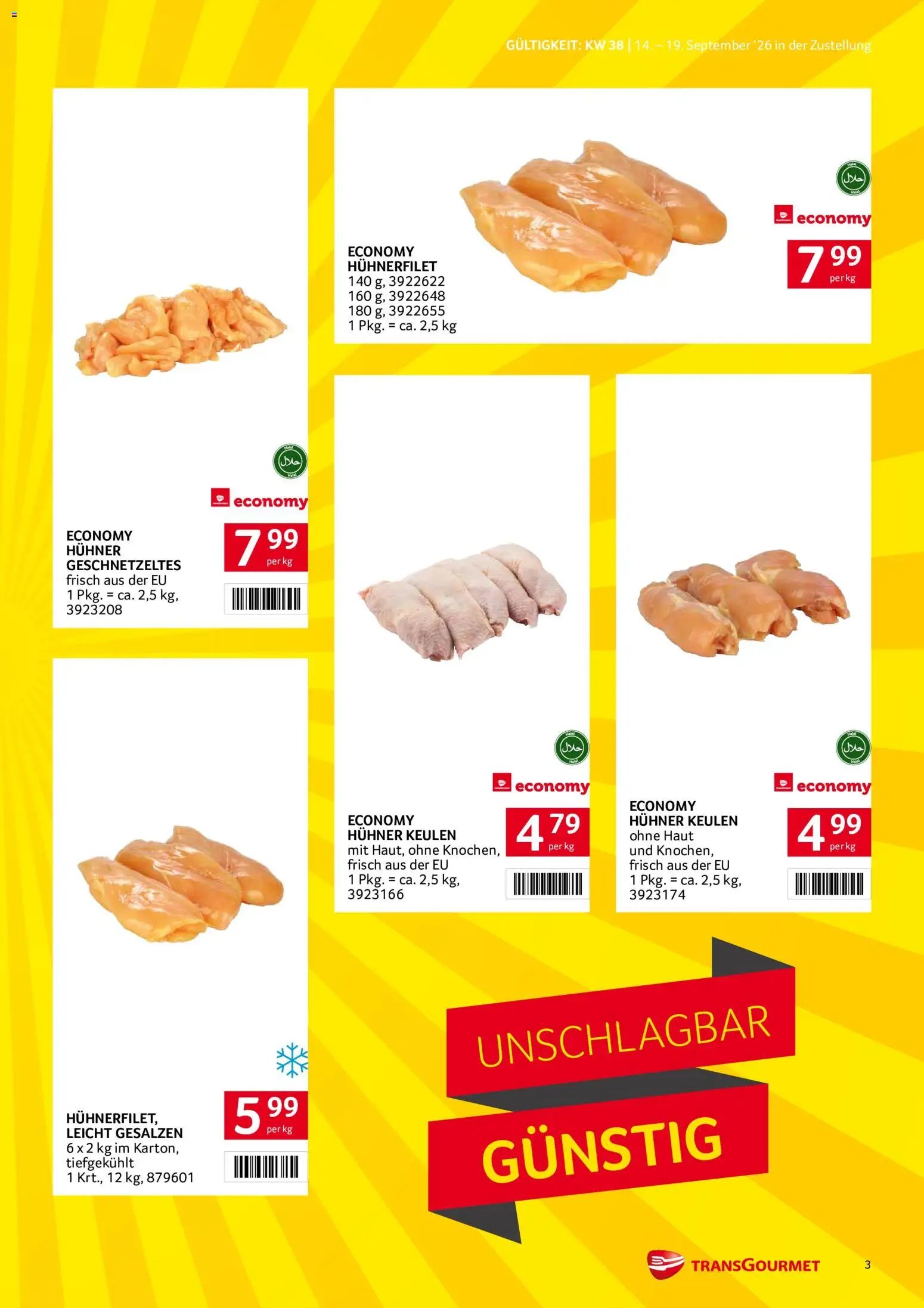 Transgourmet Zustellaktion