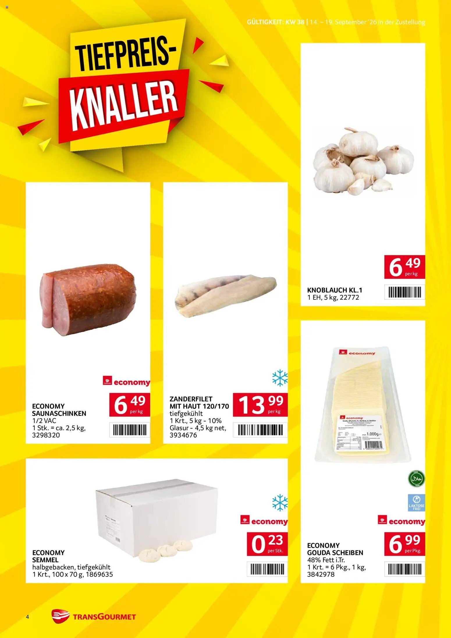Transgourmet Zustellaktion