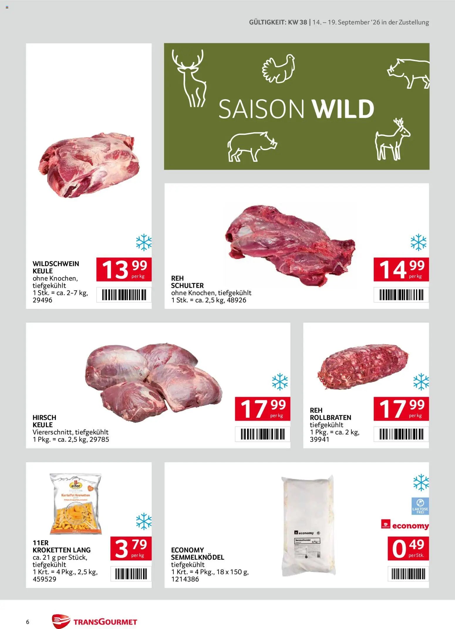 Transgourmet Zustellaktion