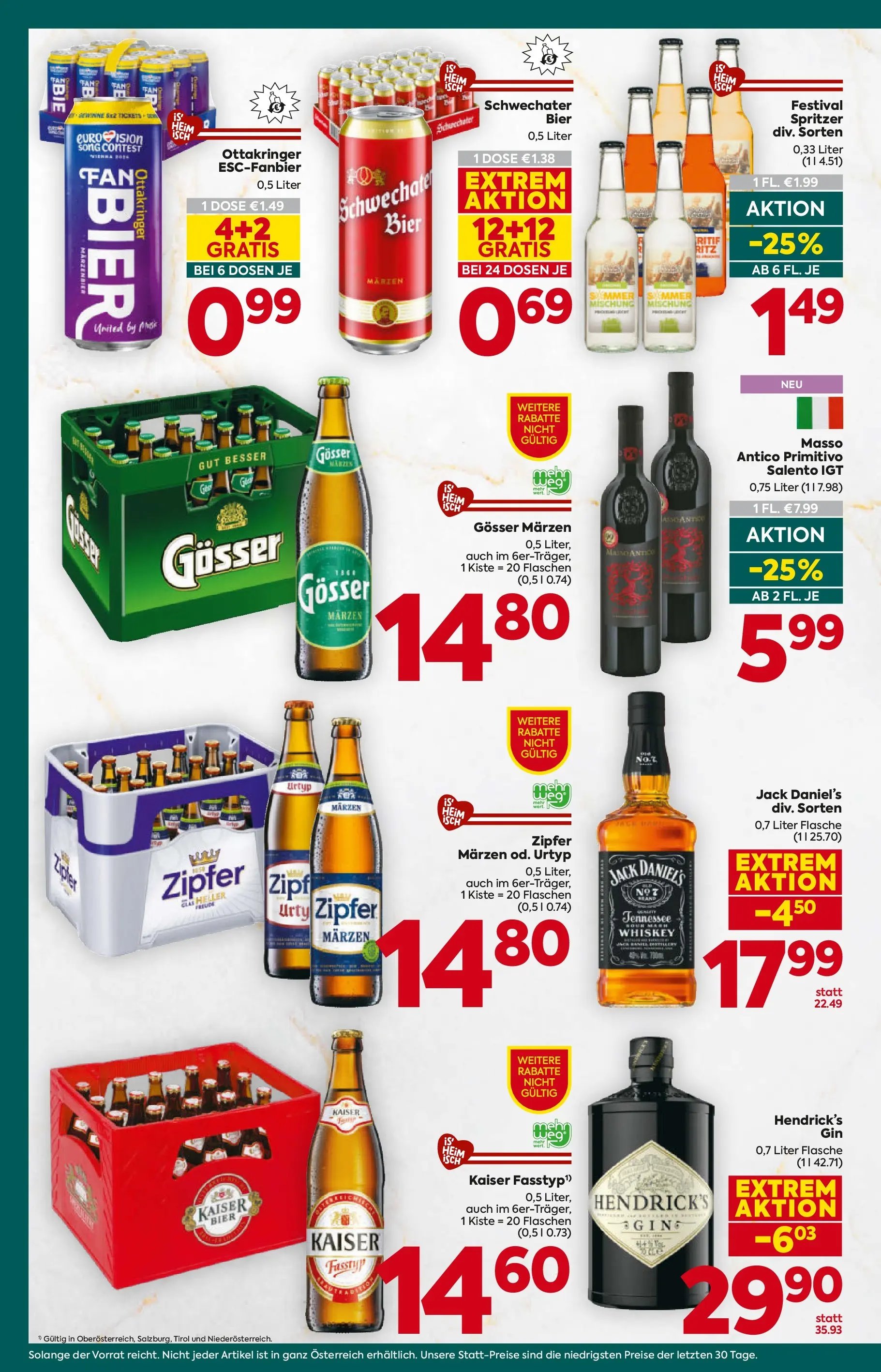 Billa Plus Flugblatt - Salzburg