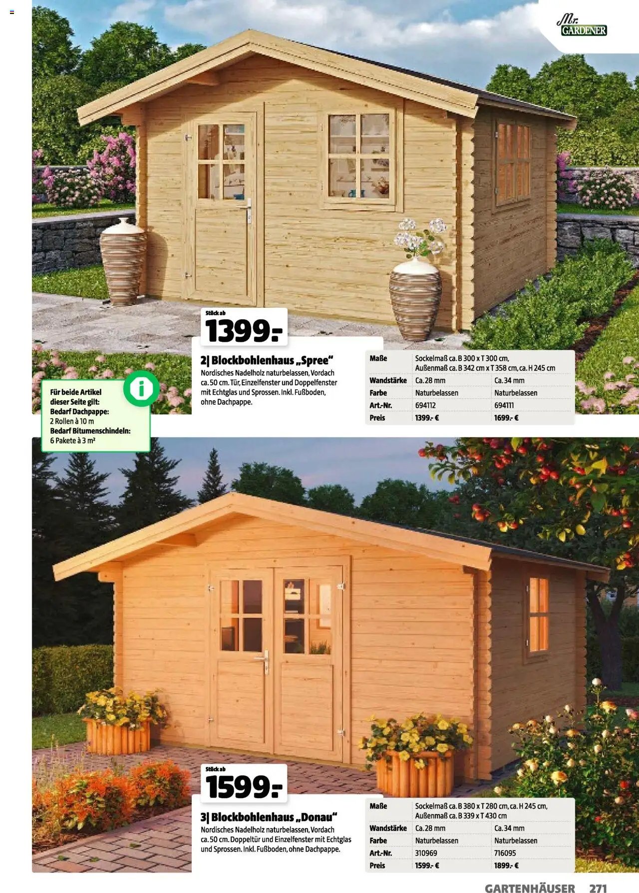 Hagebau Gartenpumpen (2025-03-05 - 2026-03-05)