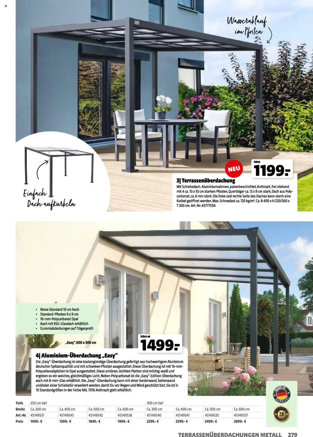 Hagebau Gartenpumpen (2025-03-05 - 2026-03-05)