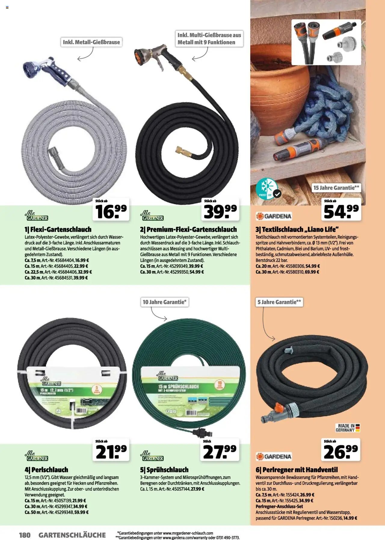 Hagebau Gartenpumpen (2025-03-05 - 2026-03-05)
