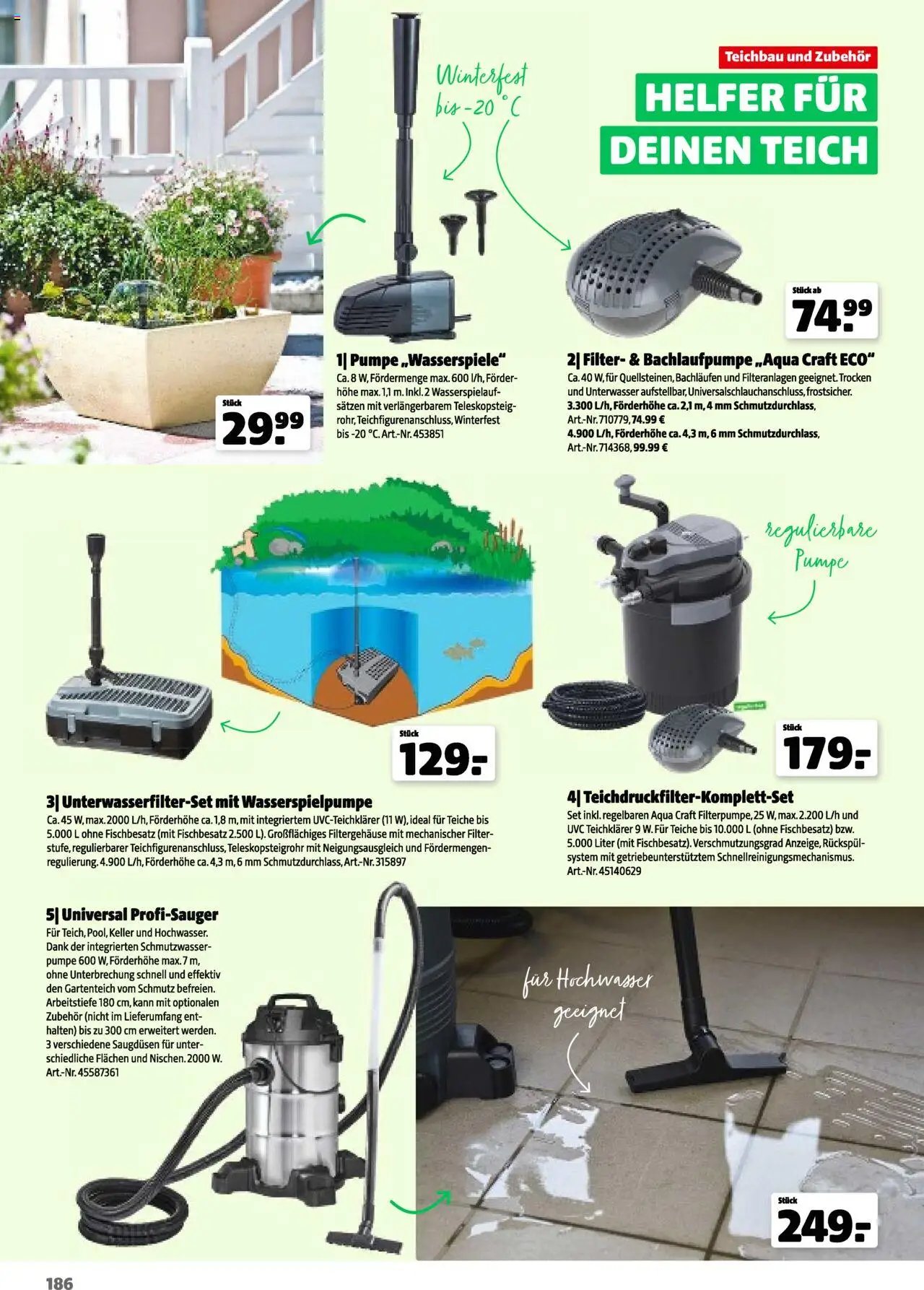 Hagebau Gartenpumpen (2025-03-05 - 2026-03-05)