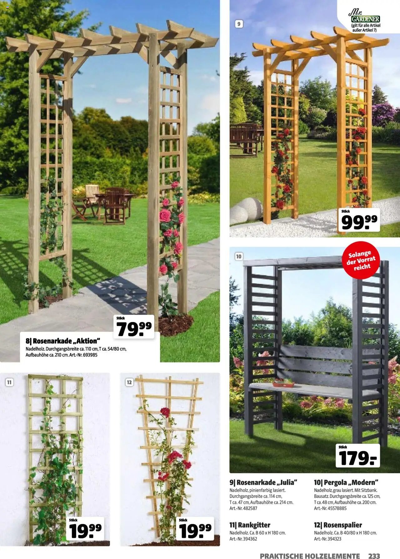 Hagebau Gartenpumpen (2025-03-05 - 2026-03-05)