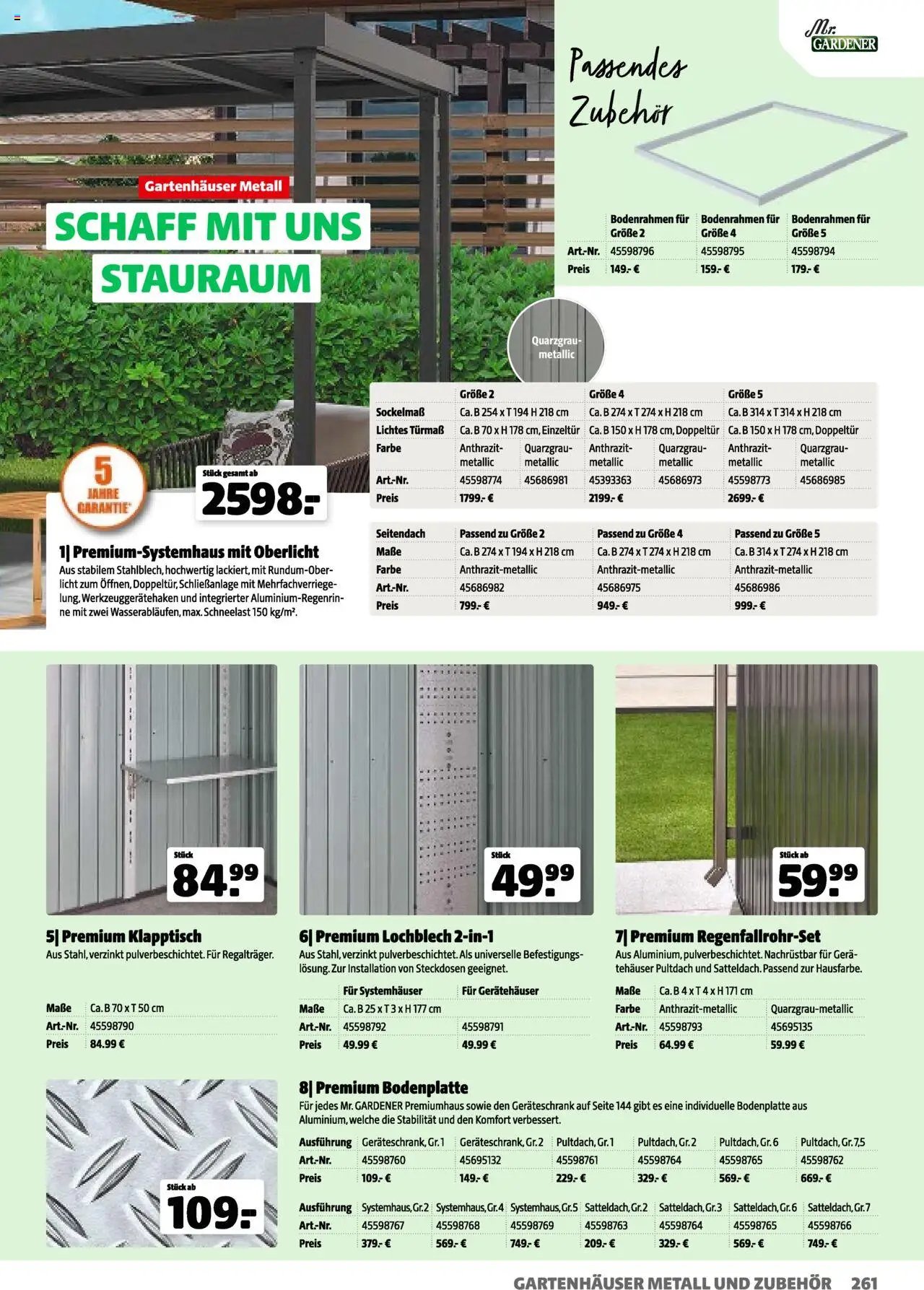 Hagebau Gartenpumpen (2025-03-05 - 2026-03-05)